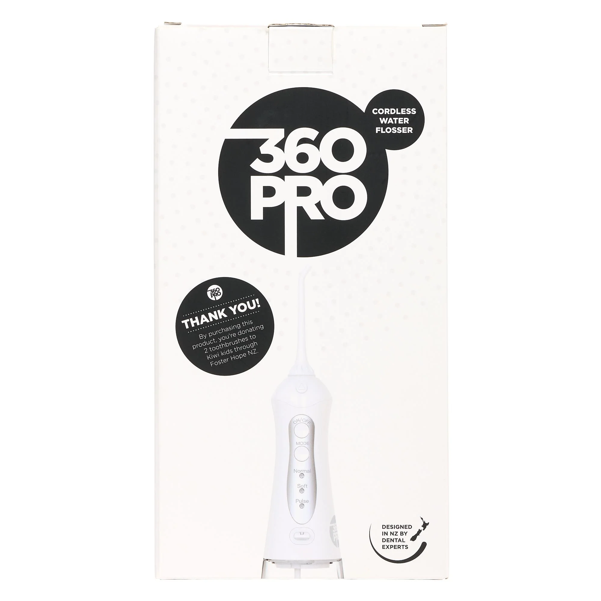 360Pro Cordless Waterflosser (White) - Image 4