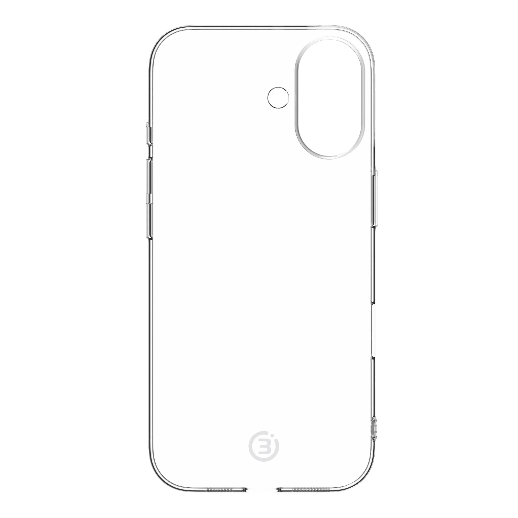 3sixT Clear Snap Case for iPhone 17 (Clear)