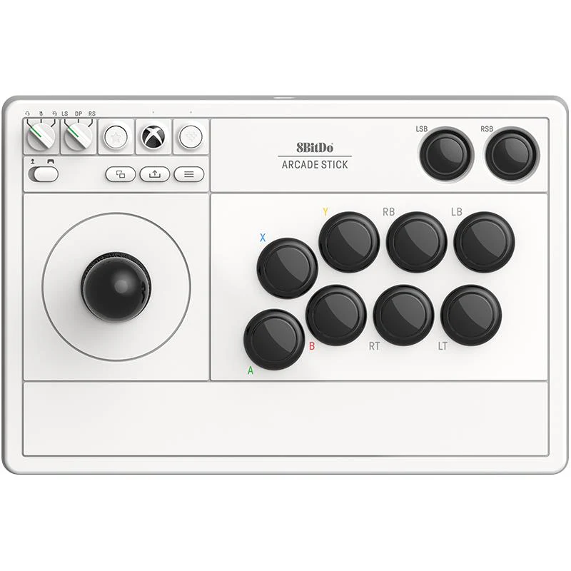 8BitDo Arcade Stick for Xbox (White)