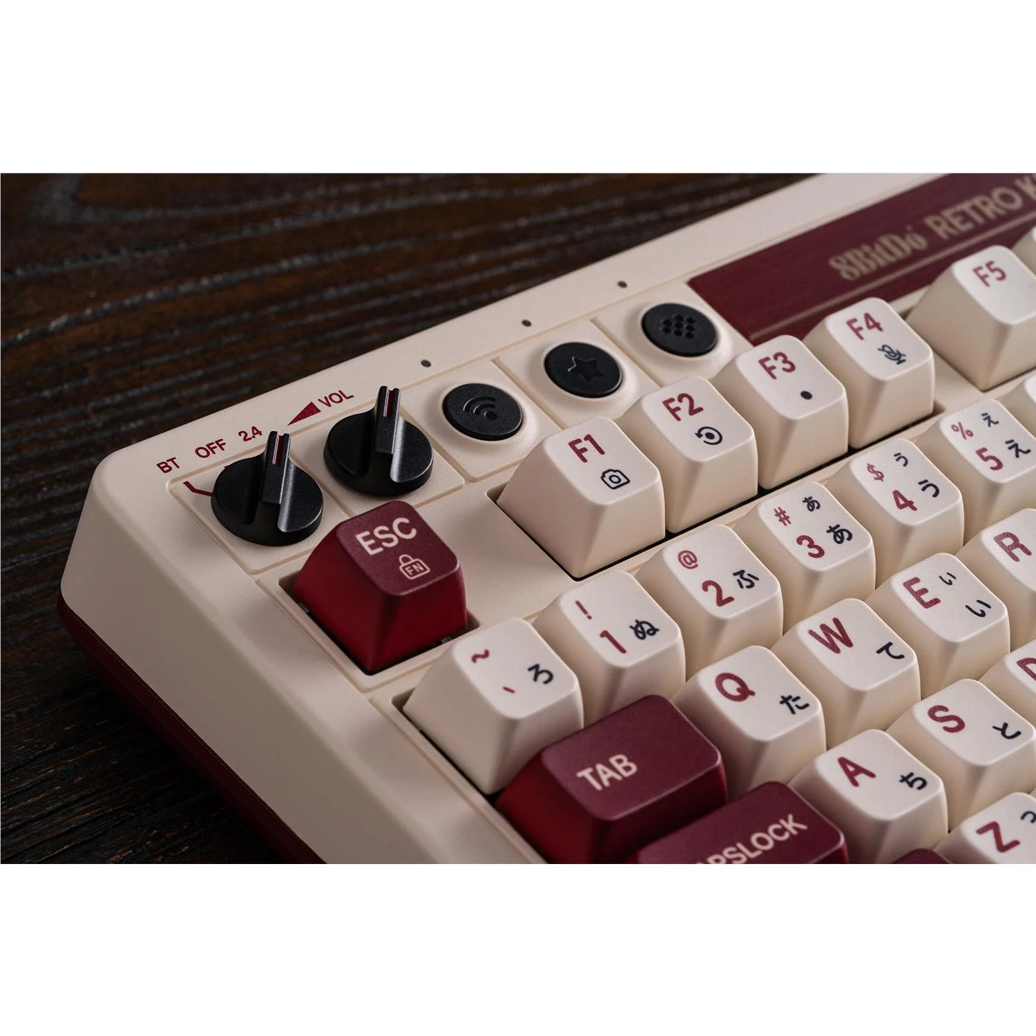 8BitDo Retro 108 Mechanical Keyboard (Fami Edition) - Image 8