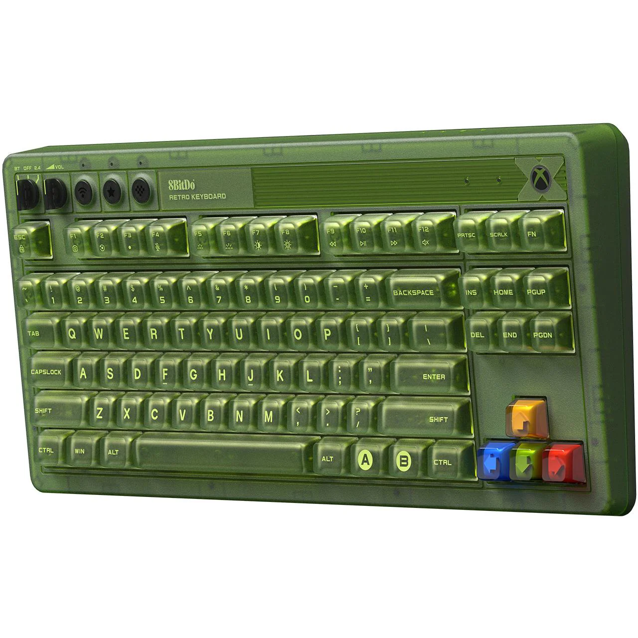 8Bitdo Retro 87 Mechanical Keyboard (Xbox Edition) - Image 2