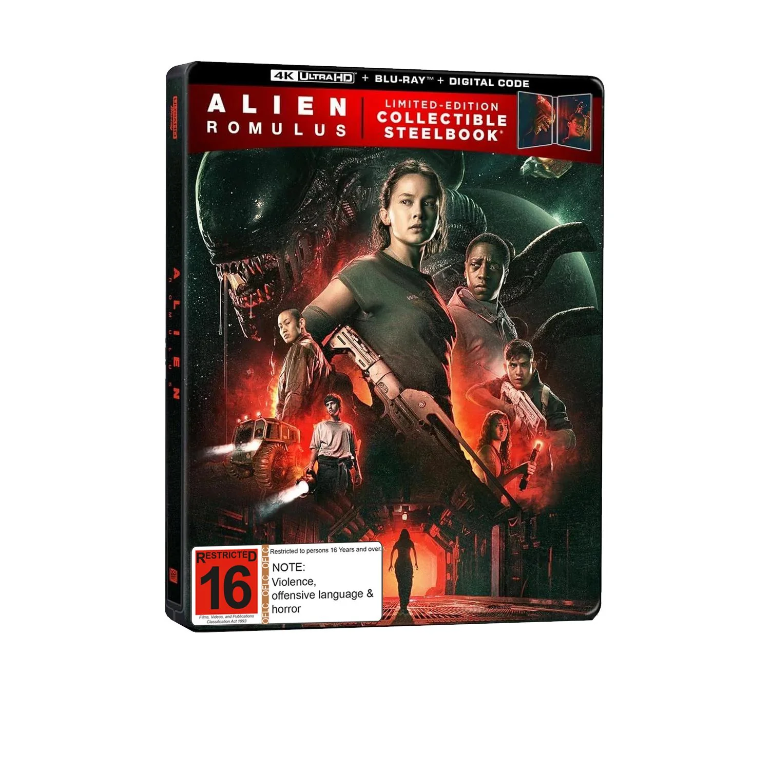 Alien Romulus (US Import 4K + Blu-ray steelbook)