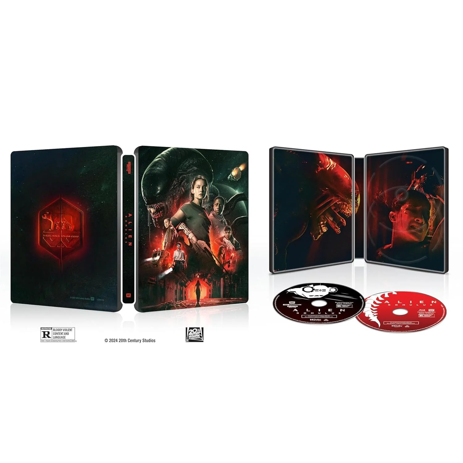 Alien Romulus (US Import 4K + Blu-ray steelbook) - Image 2