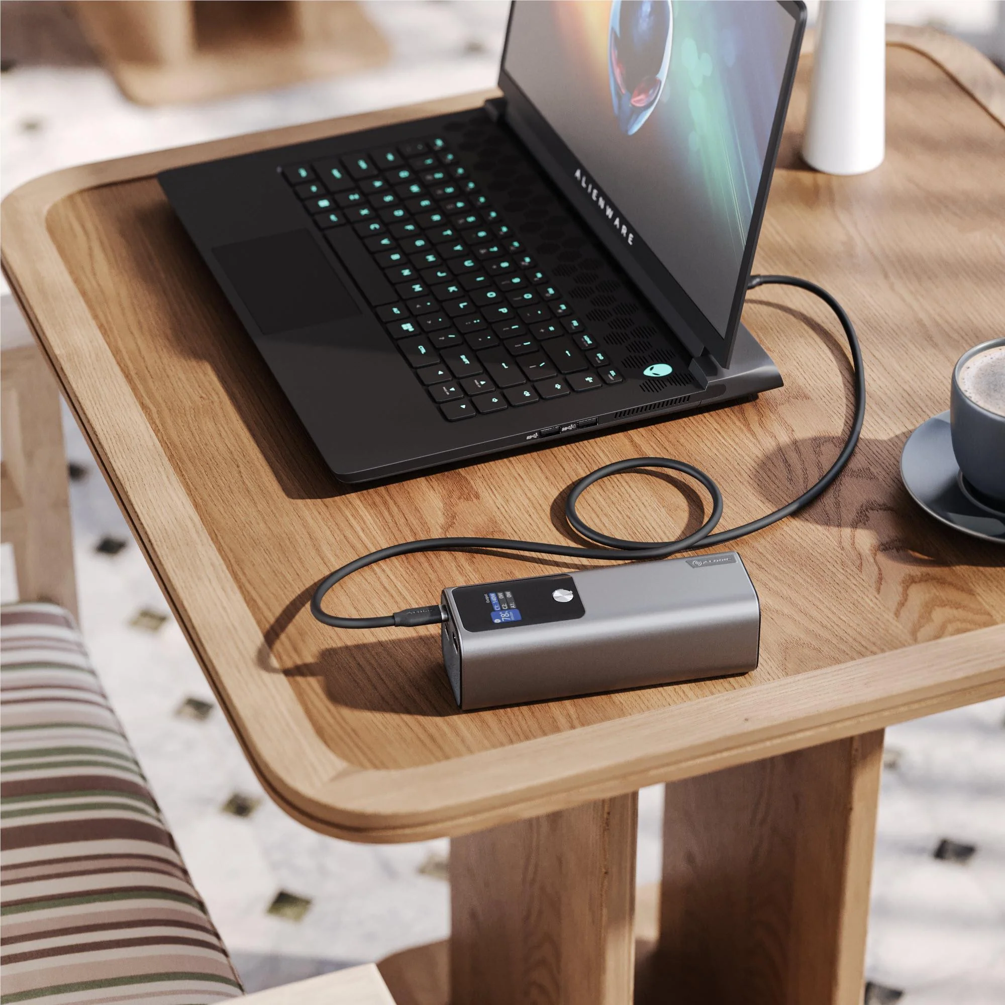 ALOGIC Ark 27KmAH Power Bank with 140W USB-C and USB-A Charging - Image 7