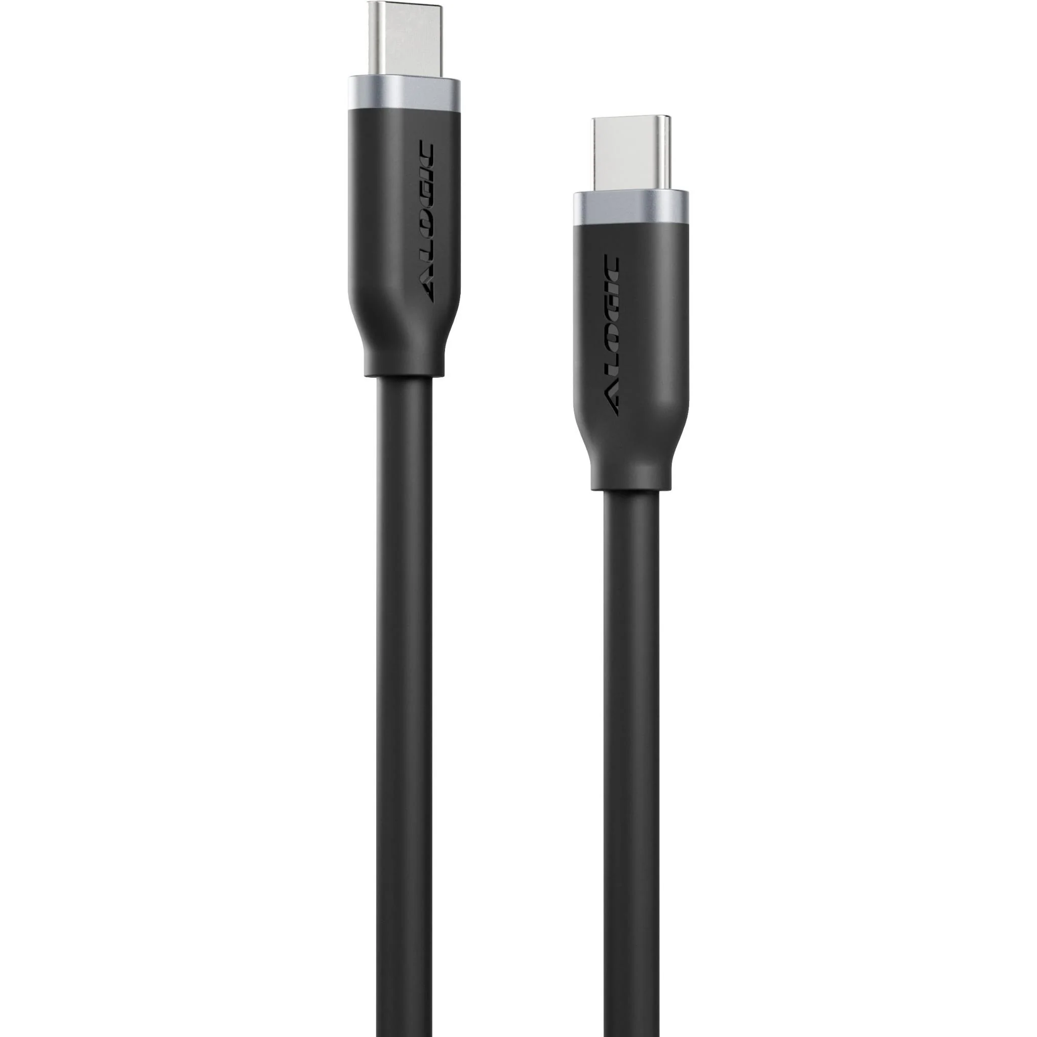 ALOGIC Elements Silicone 240W USB-C Cable [2m] (Black)