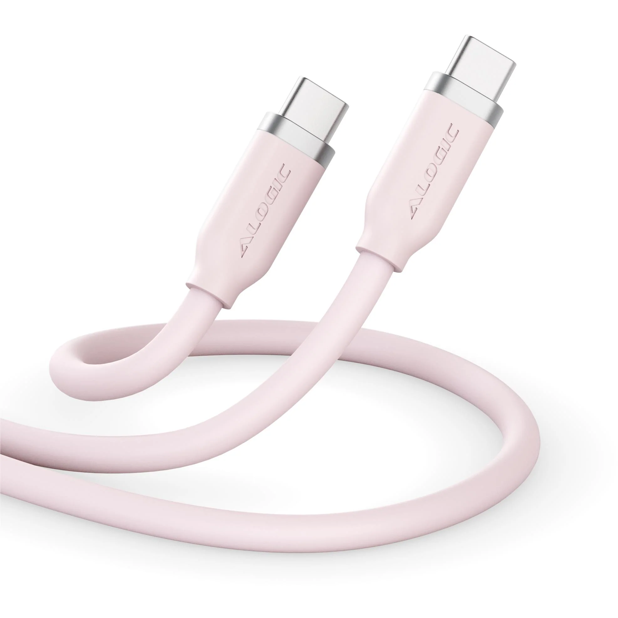 ALOGIC Elements Silicone 240W USB-C Cable [2m] (Lilac) - Image 2