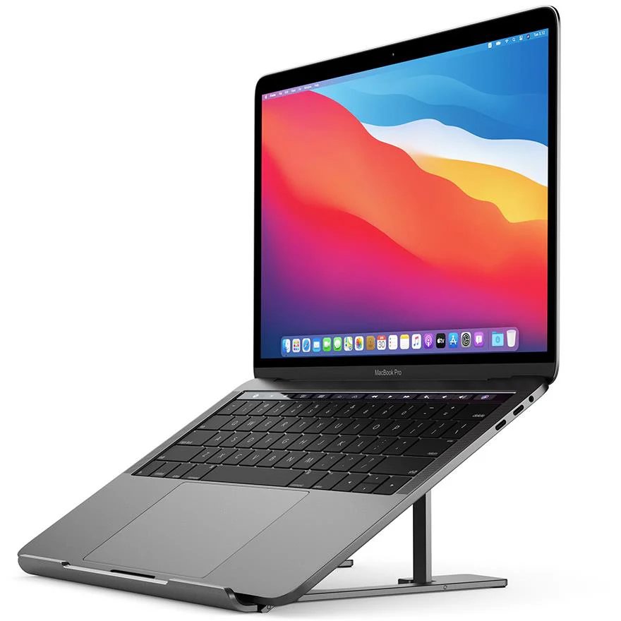 ALOGIC Metro Adjustable Folding Notebook Stand (Space Grey) - Image 6