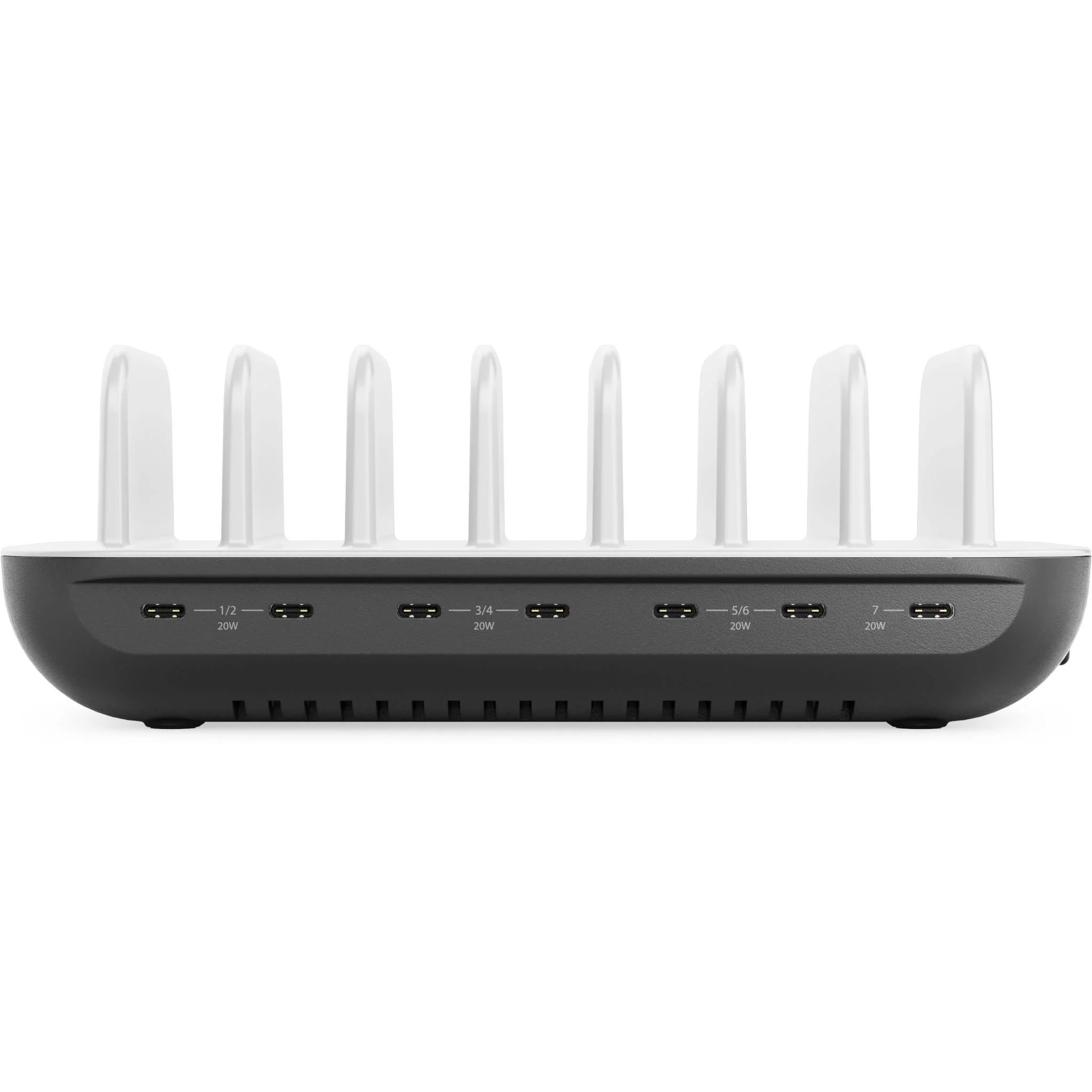 Alogic Powerfin 7 Port USB-C Desktop 80W Charging Station - Image 3