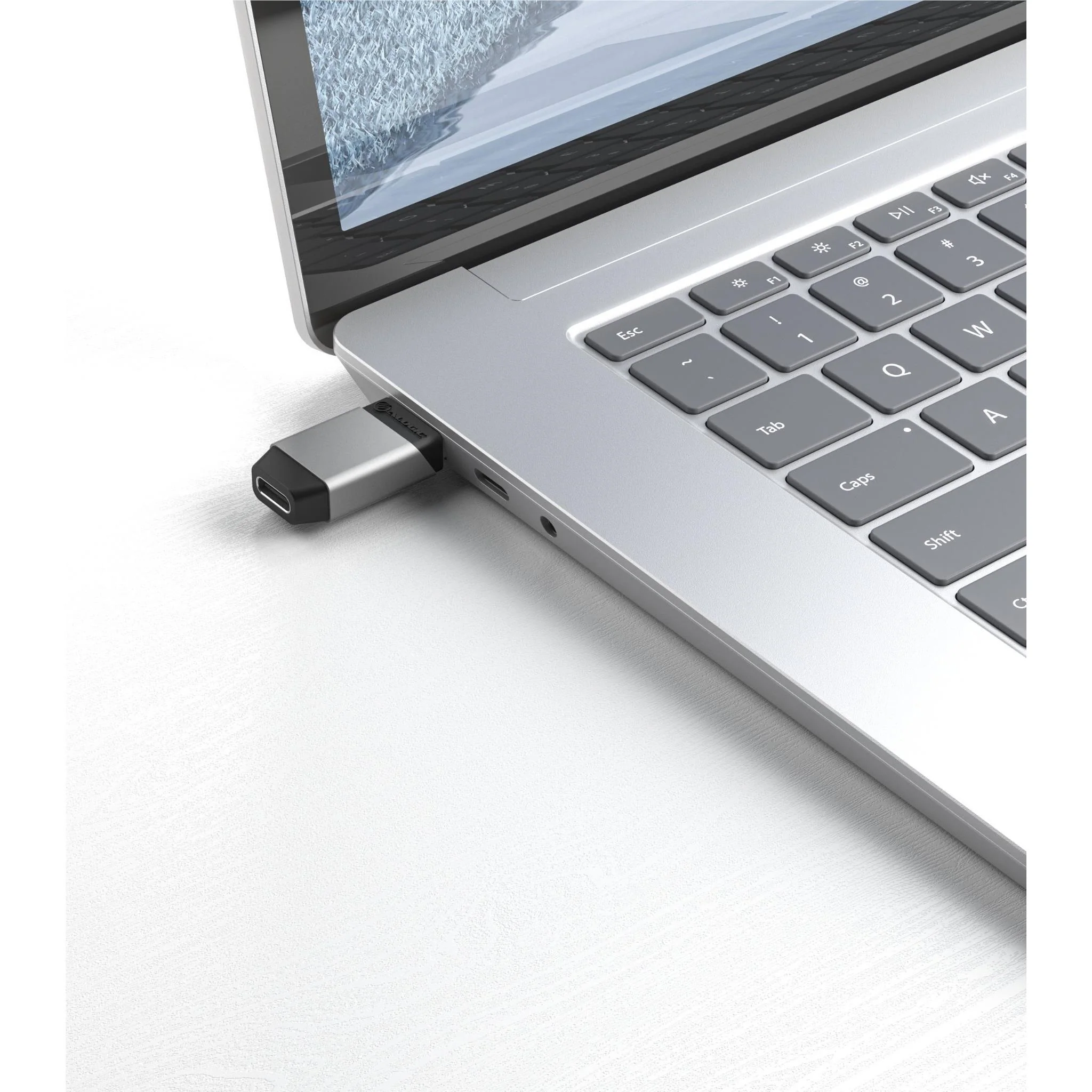ALOGIC Ultra Mini USB-A to USB-C Adapter (Space Grey) - Image 3