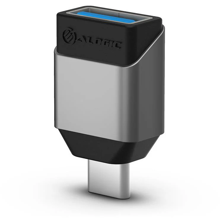 ALOGIC Ultra Mini USB-C to USB-A Adapter (Space Grey) - Image 2