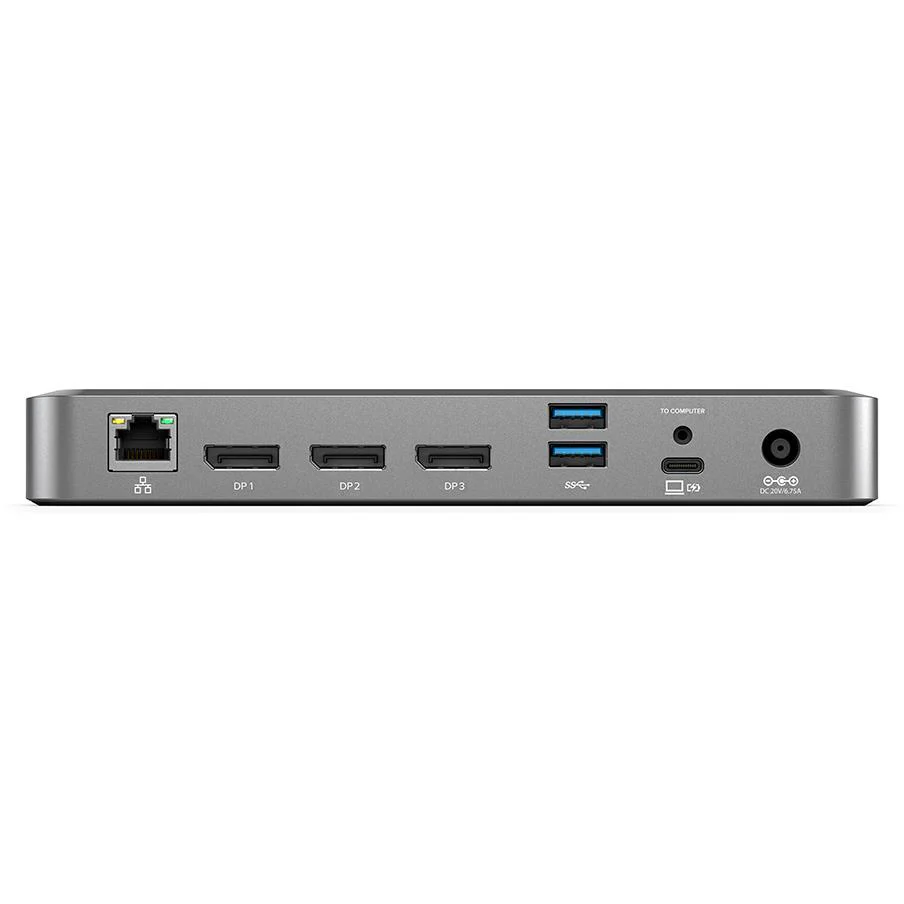 ALOGIC Universal Triple 4K Docking Station with 100W Power Delivery - Image 3