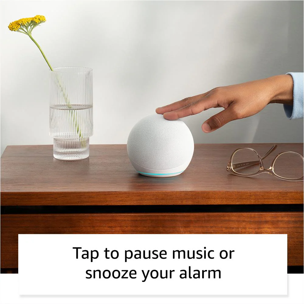 Amazon Echo Dot Smart Speaker & Alexa 5th Gen (Deep Sea Blue) - Image 9