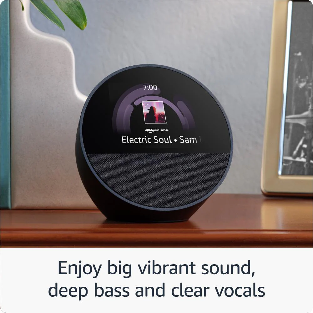 Amazon Echo Spot (Glacier White)[2024] - Image 4