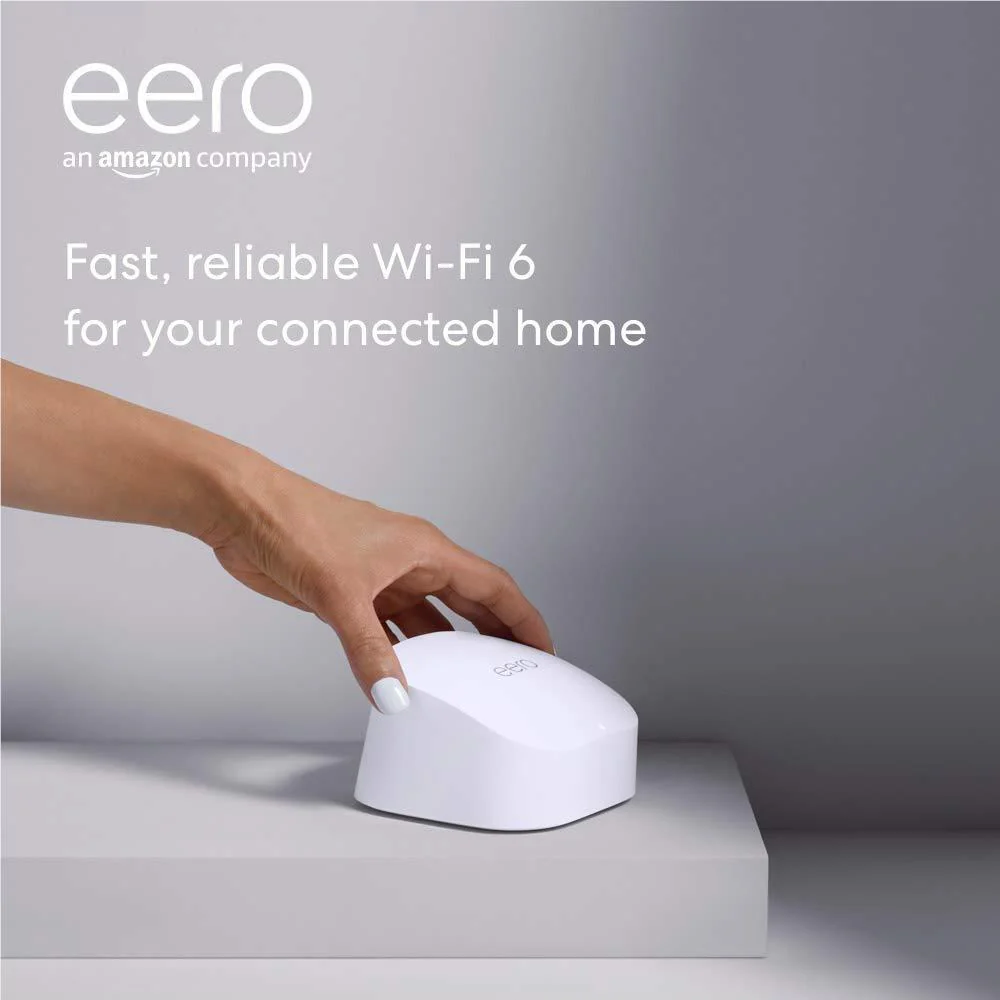 Amazon eero 6 900Mbps Mesh Wi-Fi 6 Router/Extender (1 Pack) - Image 2