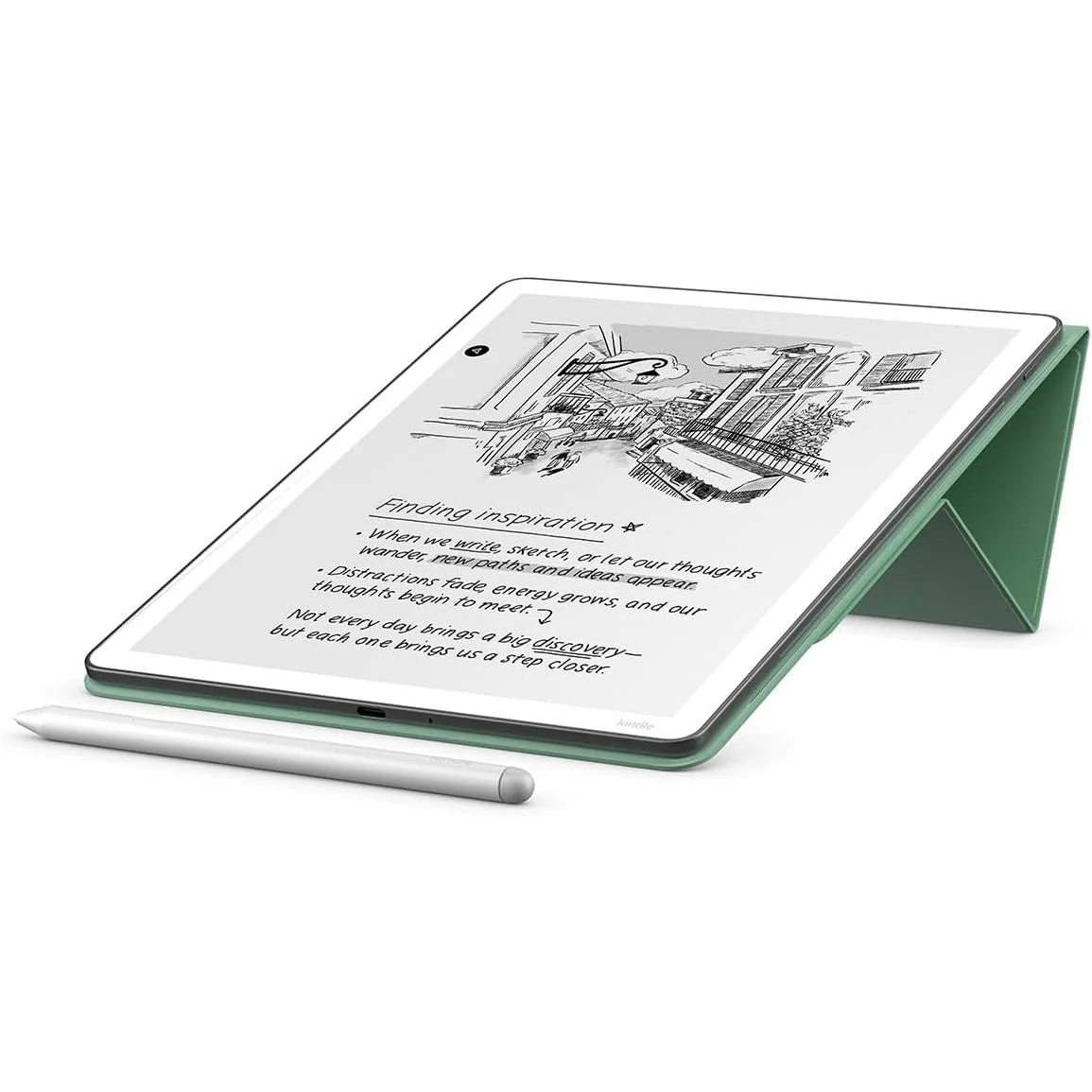 Amazon Kindle Scribe Folio Cover with Magnetic Attachment (Matcha) - Image 4