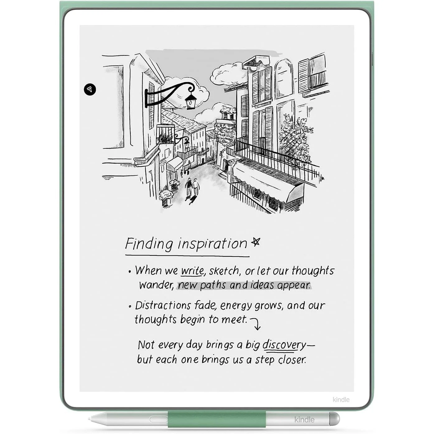 Amazon Kindle Scribe Folio Cover with Magnetic Attachment (Matcha) - Image 5