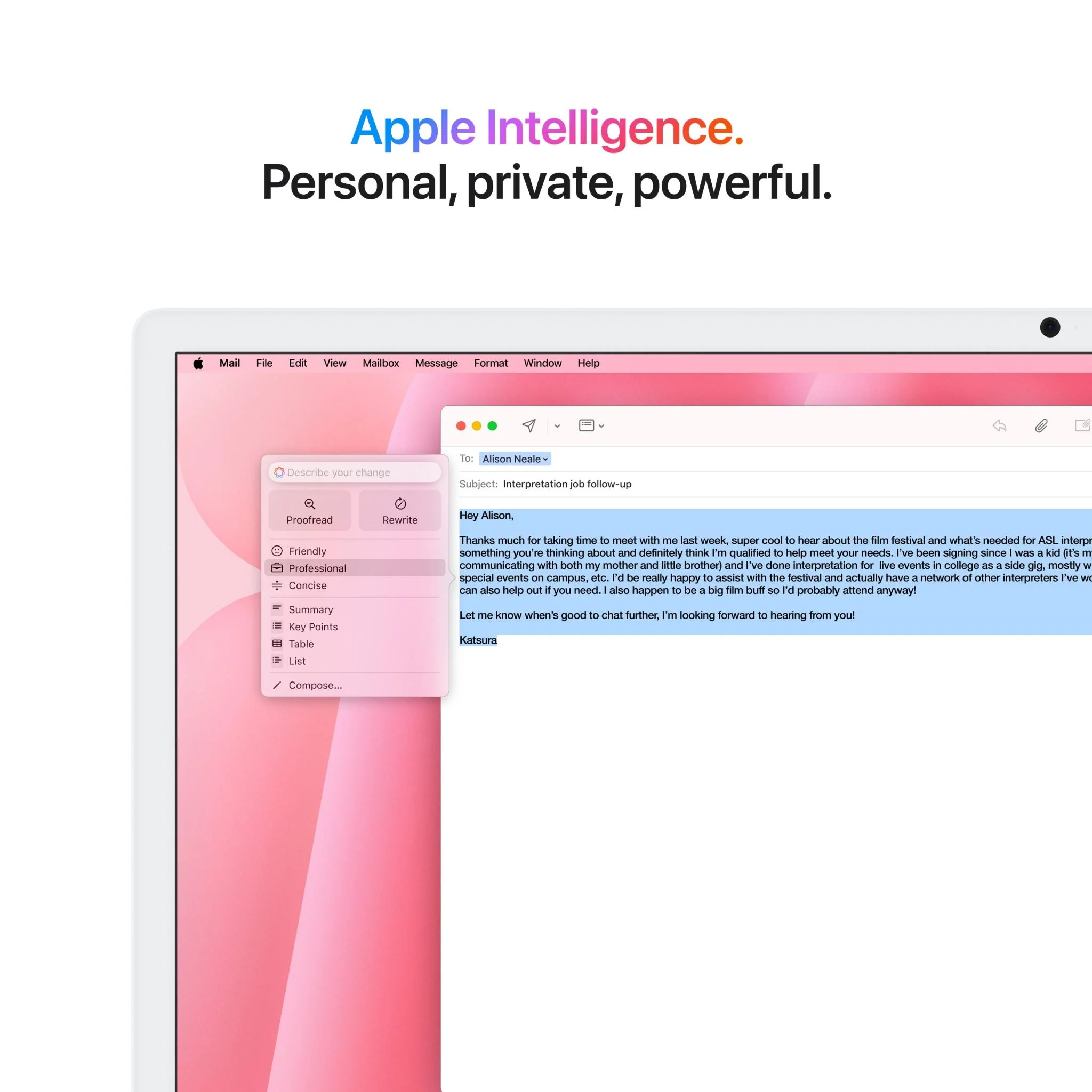 Apple iMac with Retina 4.5K Display 24-inch, M4 Chip 10-core 256GB (Pink) - Image 5