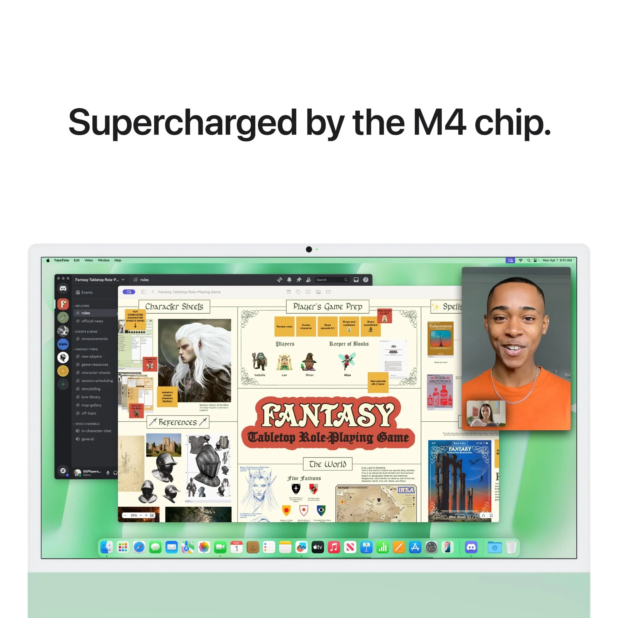 Apple iMac with Retina 4.5K Display 24-inch, M4 Chip 10-core 512GB/24GB (Green) - Image 6