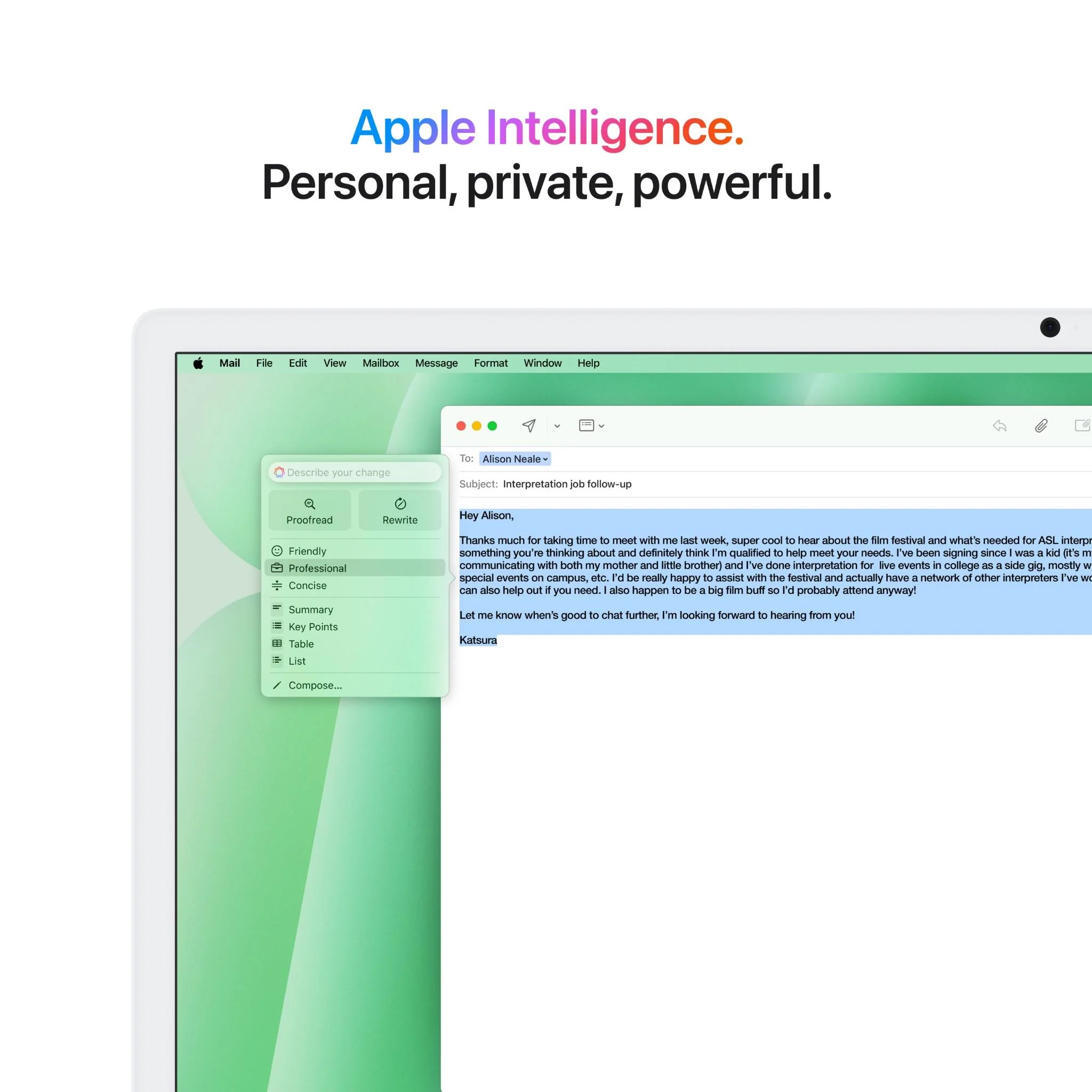 Apple iMac with Retina 4.5K Display 24-inch, M4 Chip 10-core 512GB (Green) - Image 5