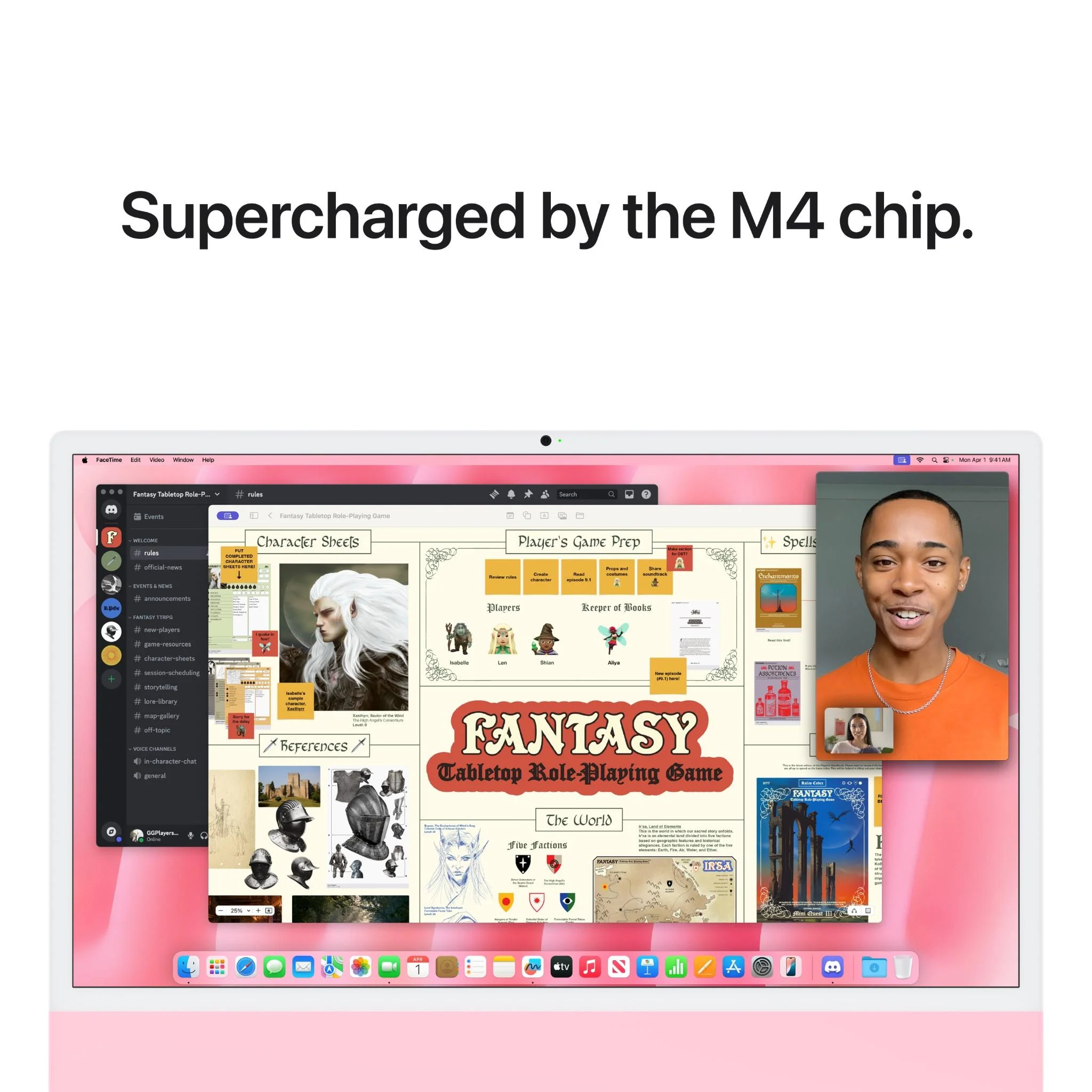 Apple iMac with Retina 4.5K Display 24-inch, M4 Chip 10-core 512GB (Pink) - Image 6