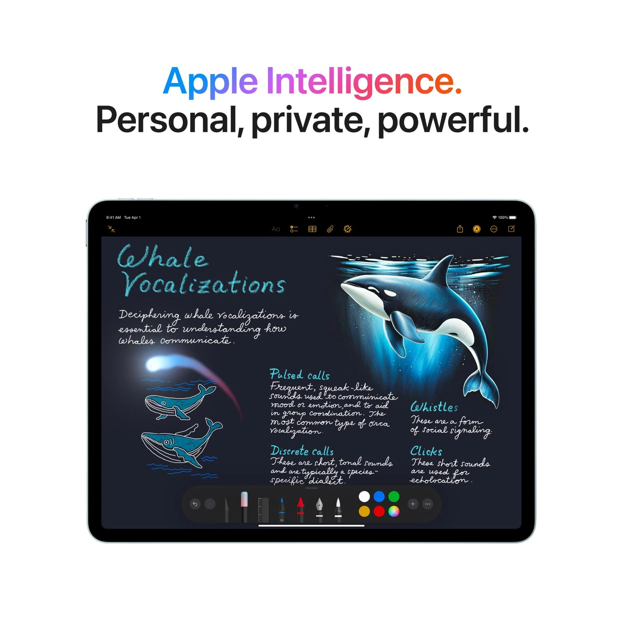 Apple iPad Air 11-inch M3 512GB Wi-Fi + Cellular (Blue) - Image 5