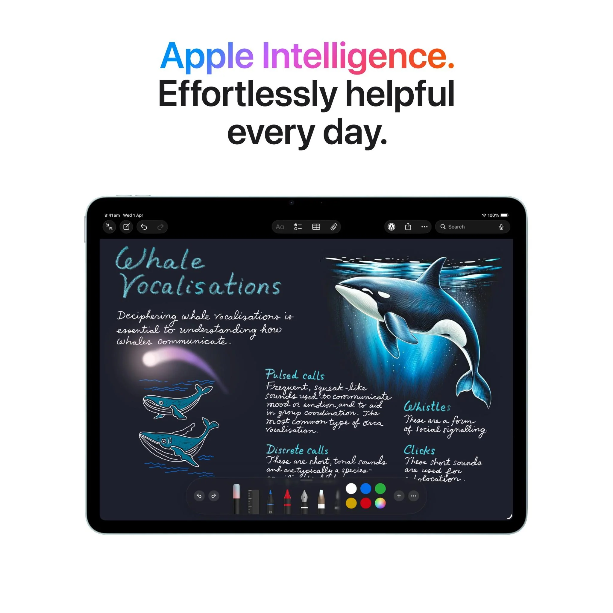 Apple iPad Air 11-inch M4 128GB Wi-Fi + Cellular (Starlight) - Image 5