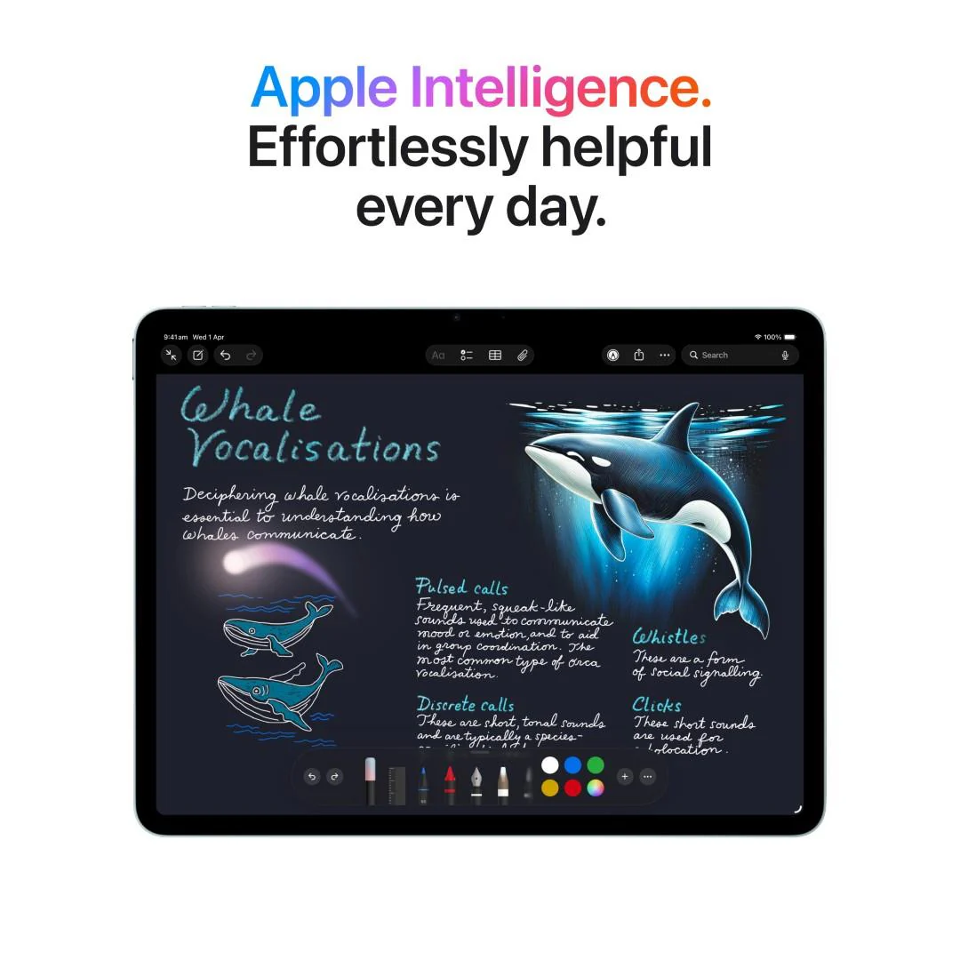 Apple iPad Air 13-inch M4 256GB Wi-Fi + Cellular (Starlight) - Image 5