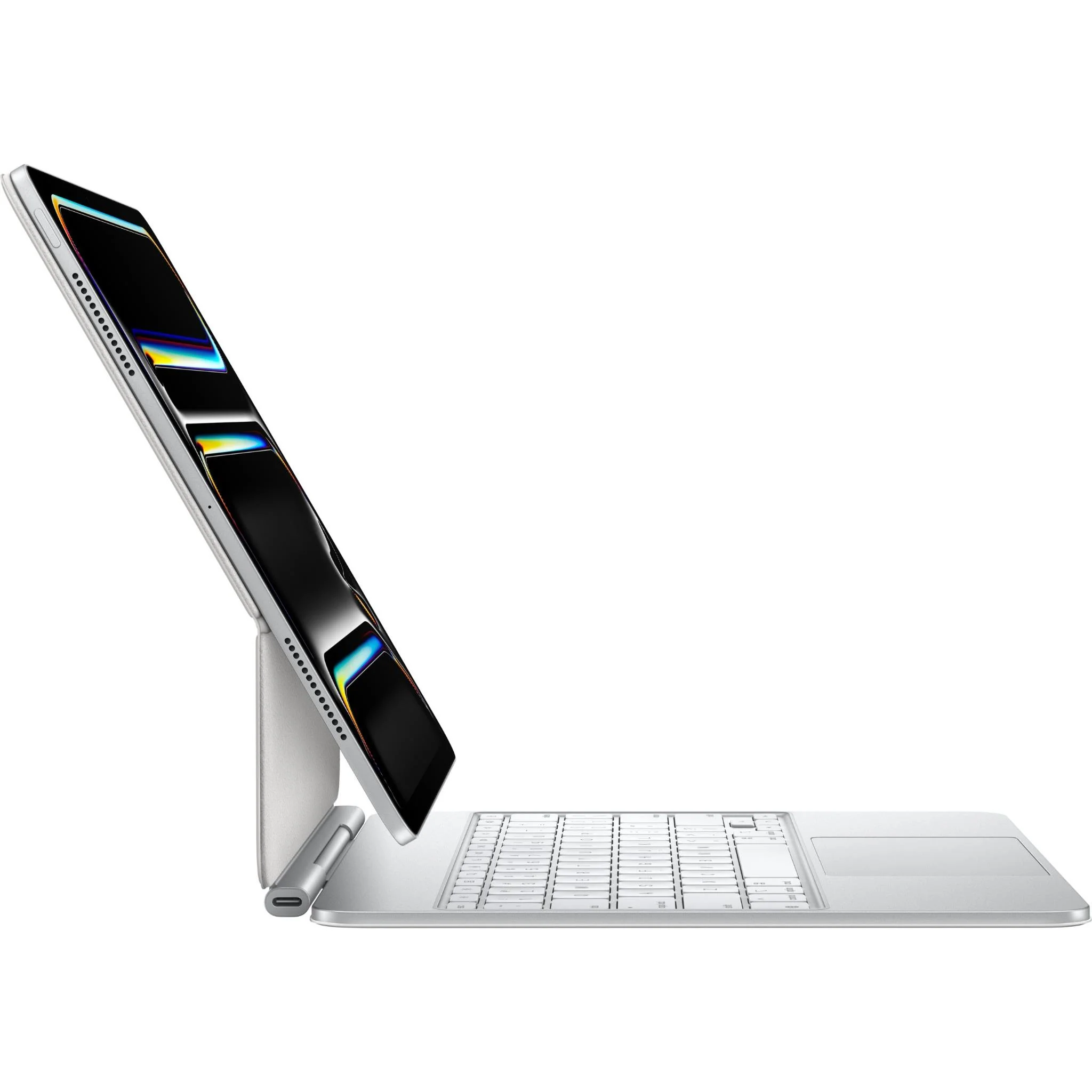 Apple iPad Pro 13-inch M4 Magic Keyboard (White) - Image 4