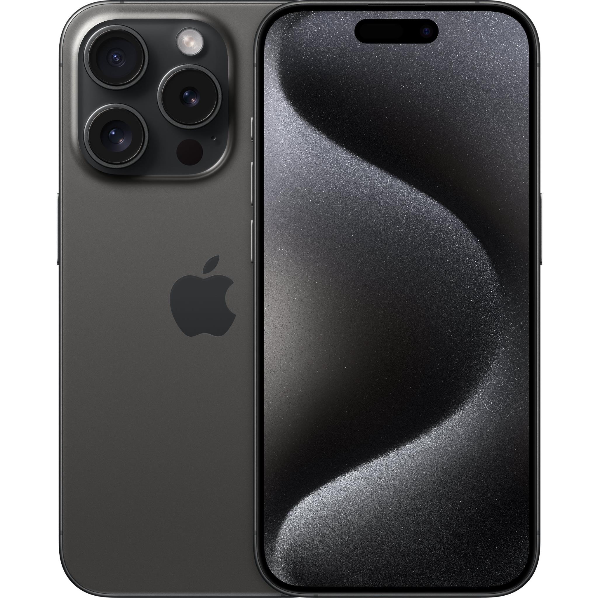 Apple iPhone 15 Pro 256GB (Black Titanium) [~Refurbished: Very Good]