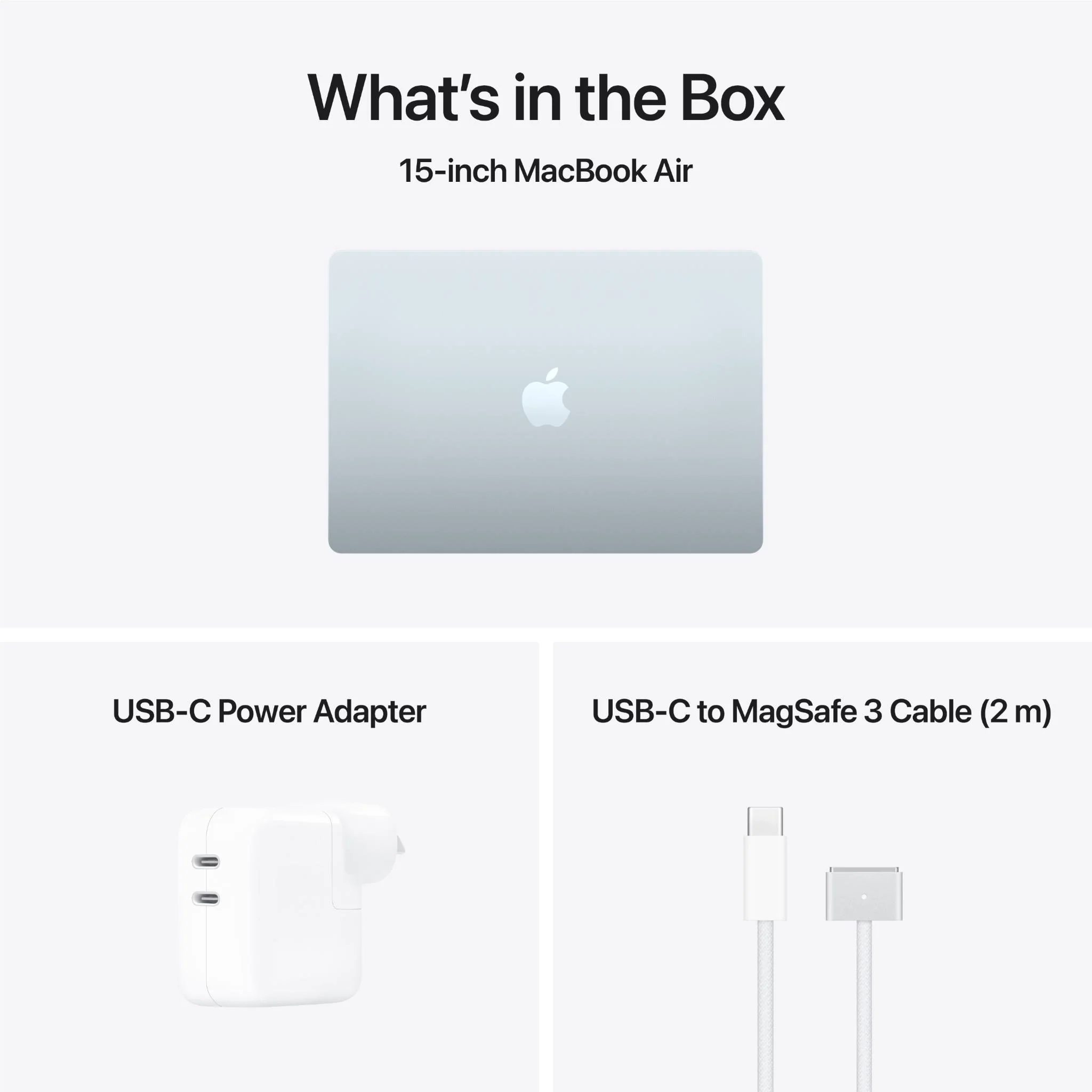 Apple MacBook Air 15-inch with M5 Chip, 1TB/24GB (Sky Blue) - Image 9