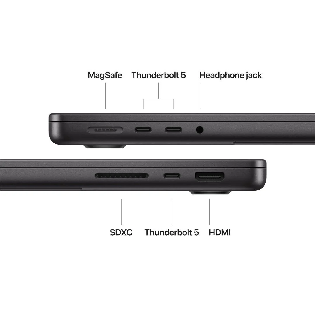 Apple MacBook Pro 14-inch with M5 Max Chip, 2TB/36GB (Space Black) - Image 7