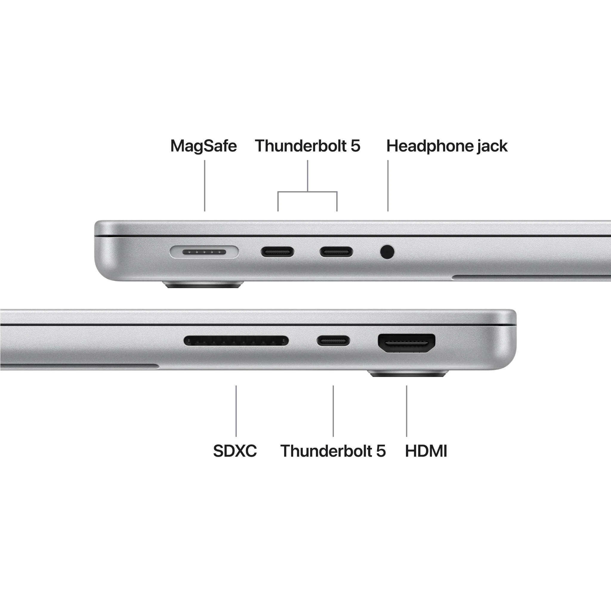 Apple MacBook Pro 14-inch with M5 Pro Chip 15 Core, 2TB/24GB (Silver) - Image 7