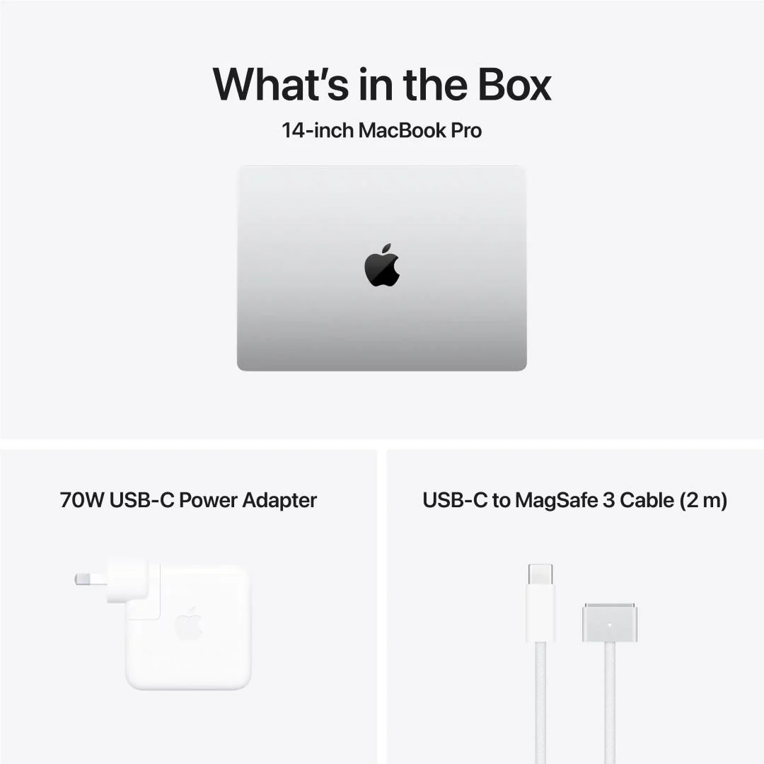 Apple MacBook Pro 14-inch with M5 Pro Chip 18 Core, 2TB/24GB (Silver) - Image 9