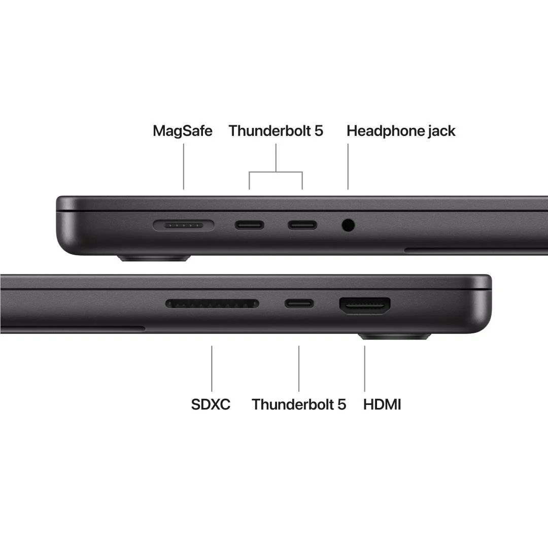 Apple MacBook Pro 16-inch with M5 Max Chip, 2TB/36GB (Space Black) - Image 7