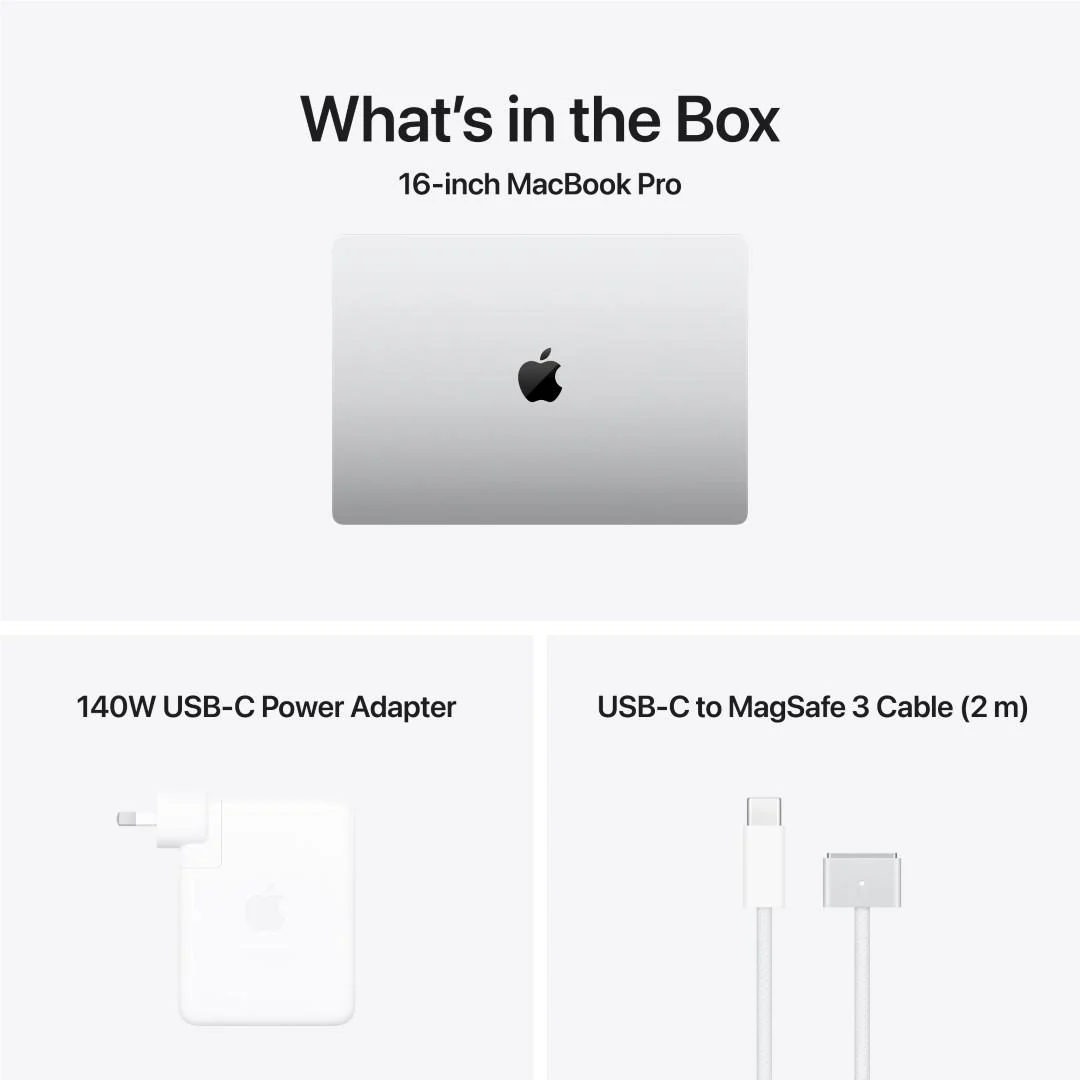 Apple MacBook Pro 16-inch with M5 Max Chip, 2TB/48GB (Silver) - Image 9