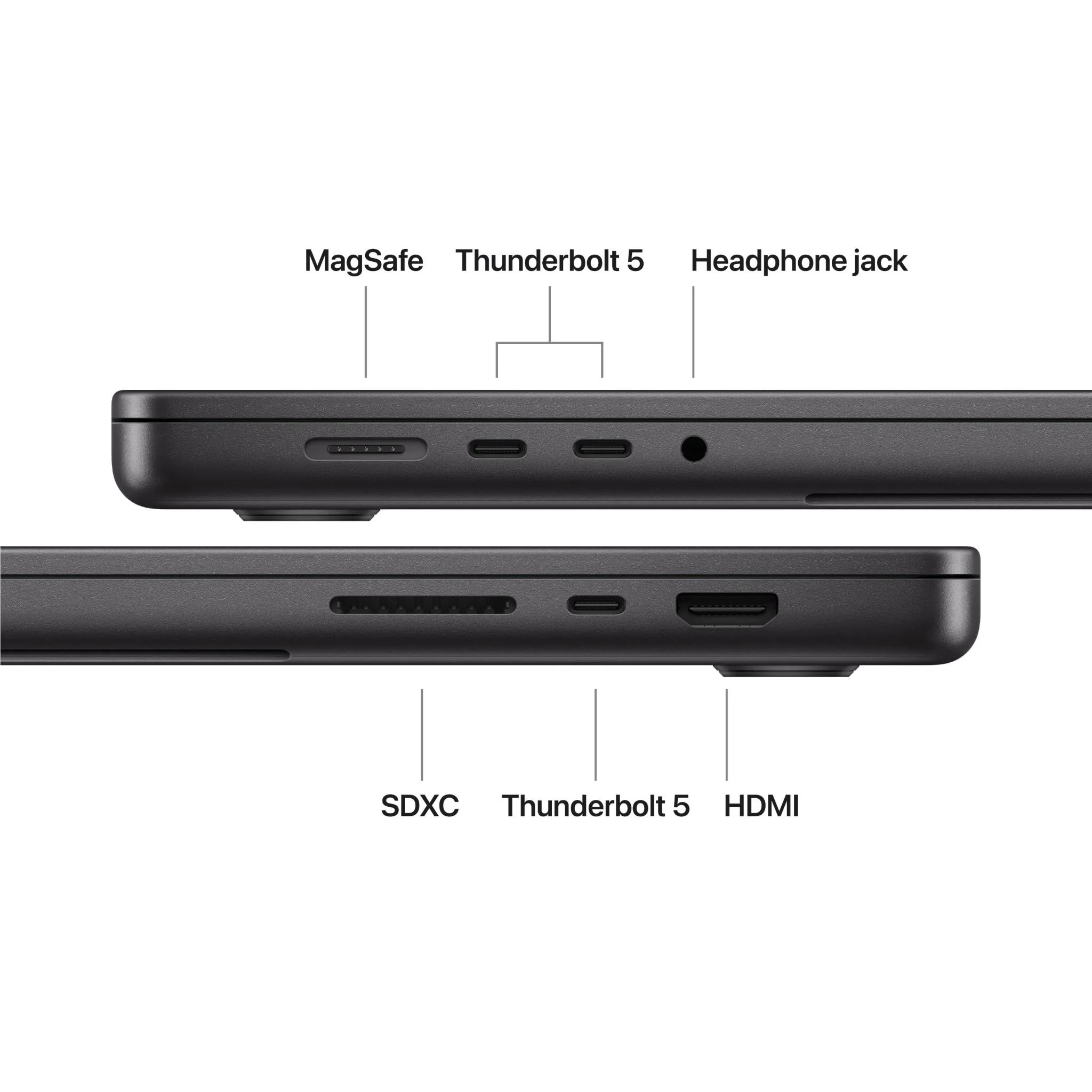 Apple MacBook Pro 16-inch with M5 Max Chip, 2TB/48GB (Space Black) - Image 7