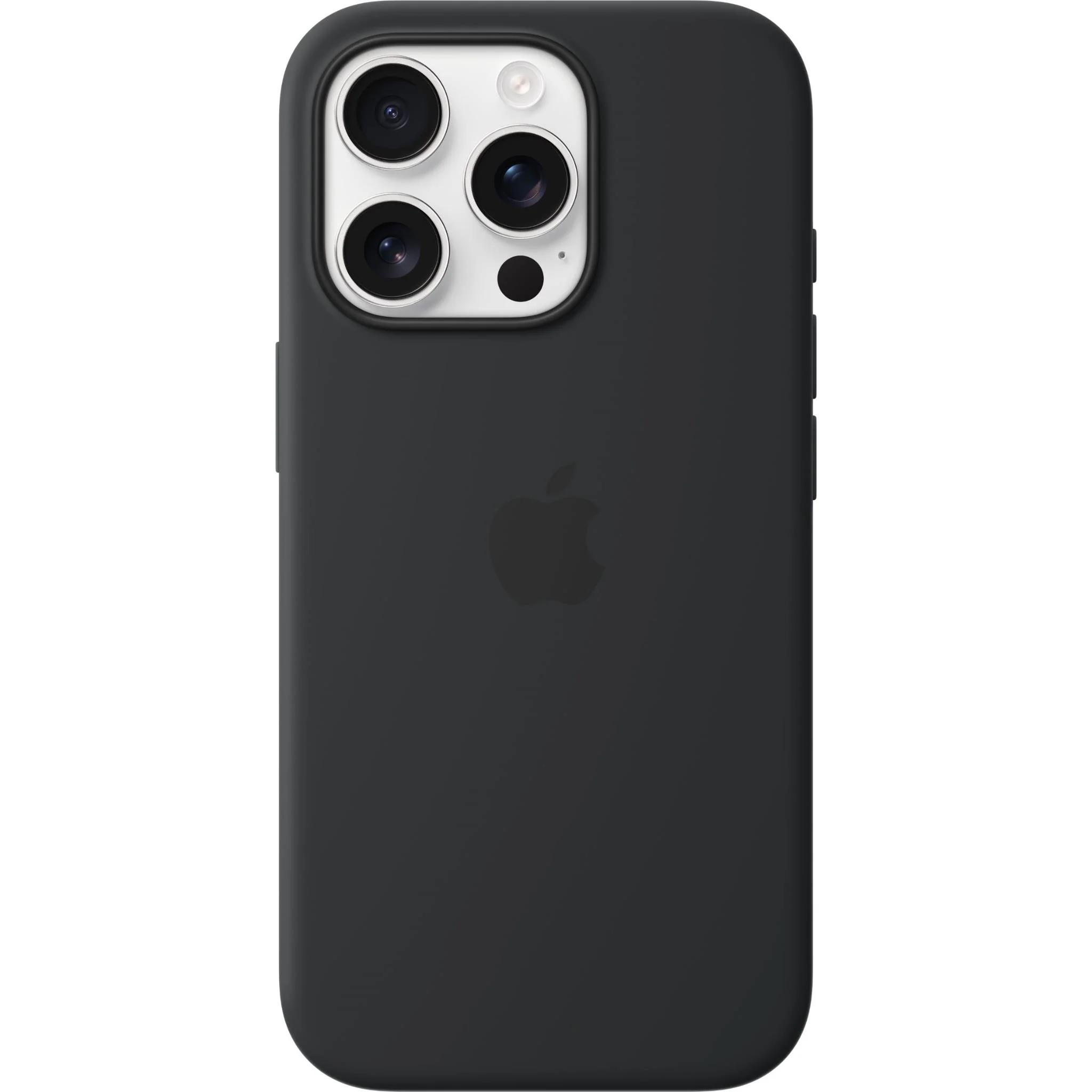 Apple Silicone Case with MagSafe for iPhone 16 Pro (Black)