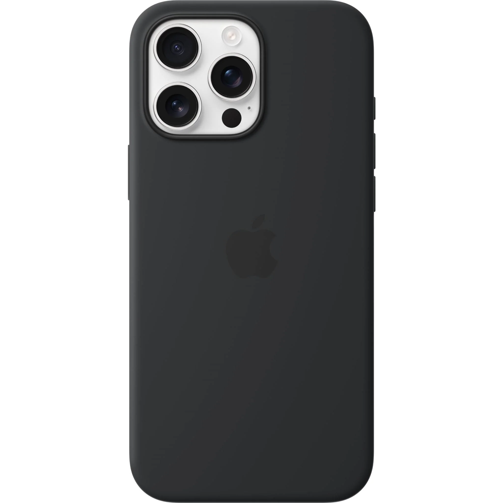 Apple Silicone Case with MagSafe for iPhone 16 Pro Max (Black)