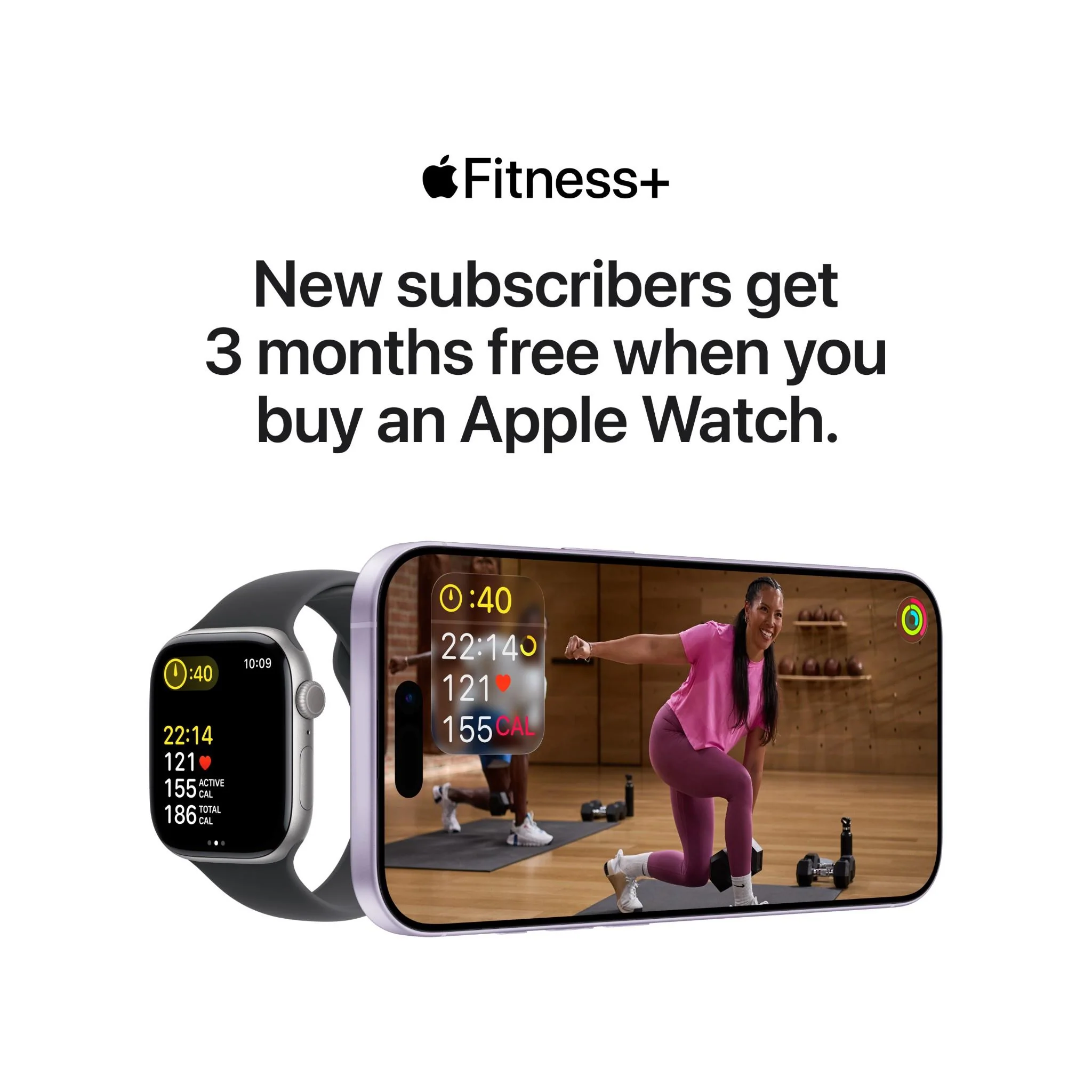 Apple Watch SE 3 40mm Midnight Aluminium Case GPS + Cellular Sport Band (S/M) [2025] - Image 10
