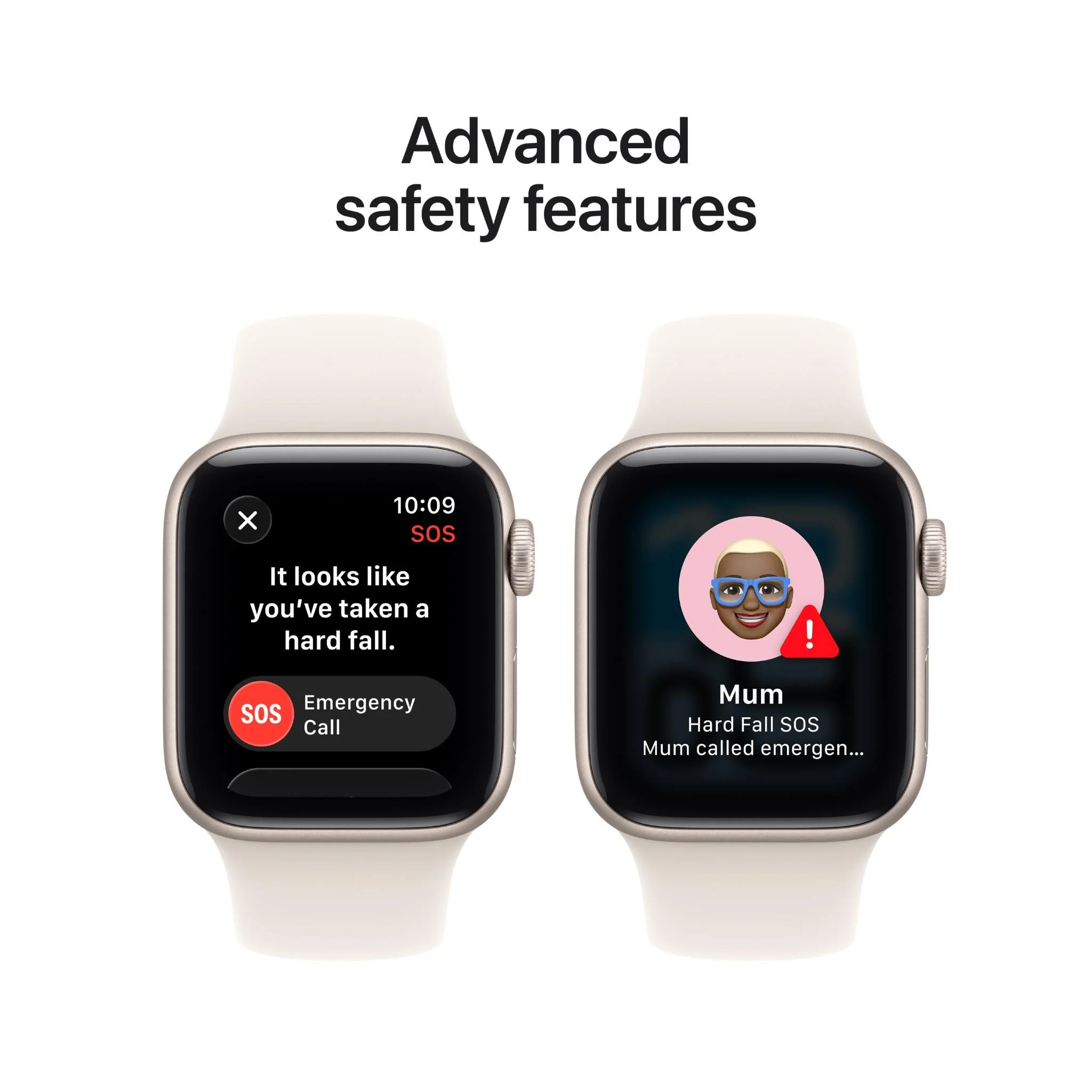 Apple Watch SE 3 40mm Starlight Aluminium Case GPS Sport Band (S/M) [2025] - Image 7