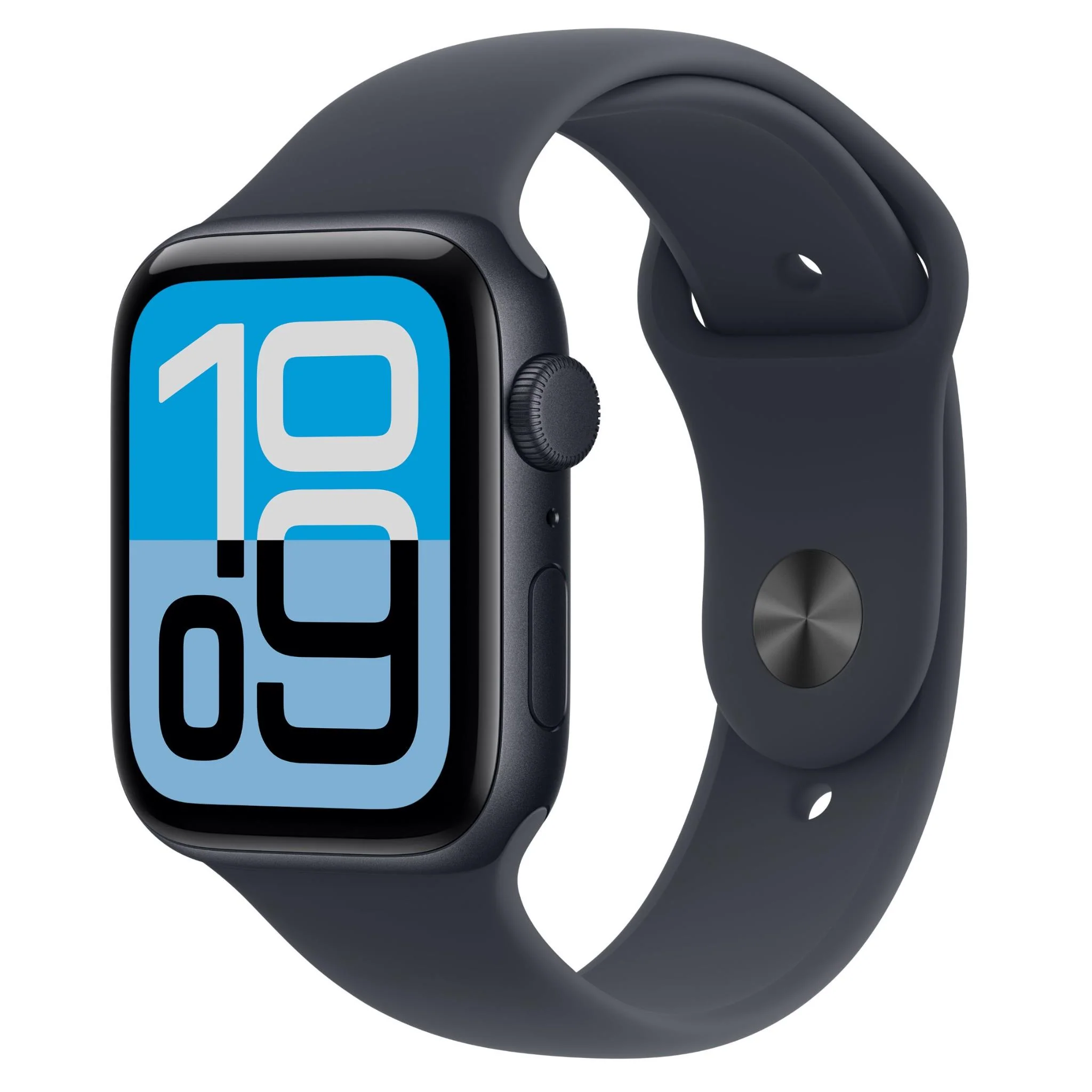 Apple Watch SE 3 44mm Midnight Aluminium Case GPS Sport Band (S/M) [2025]