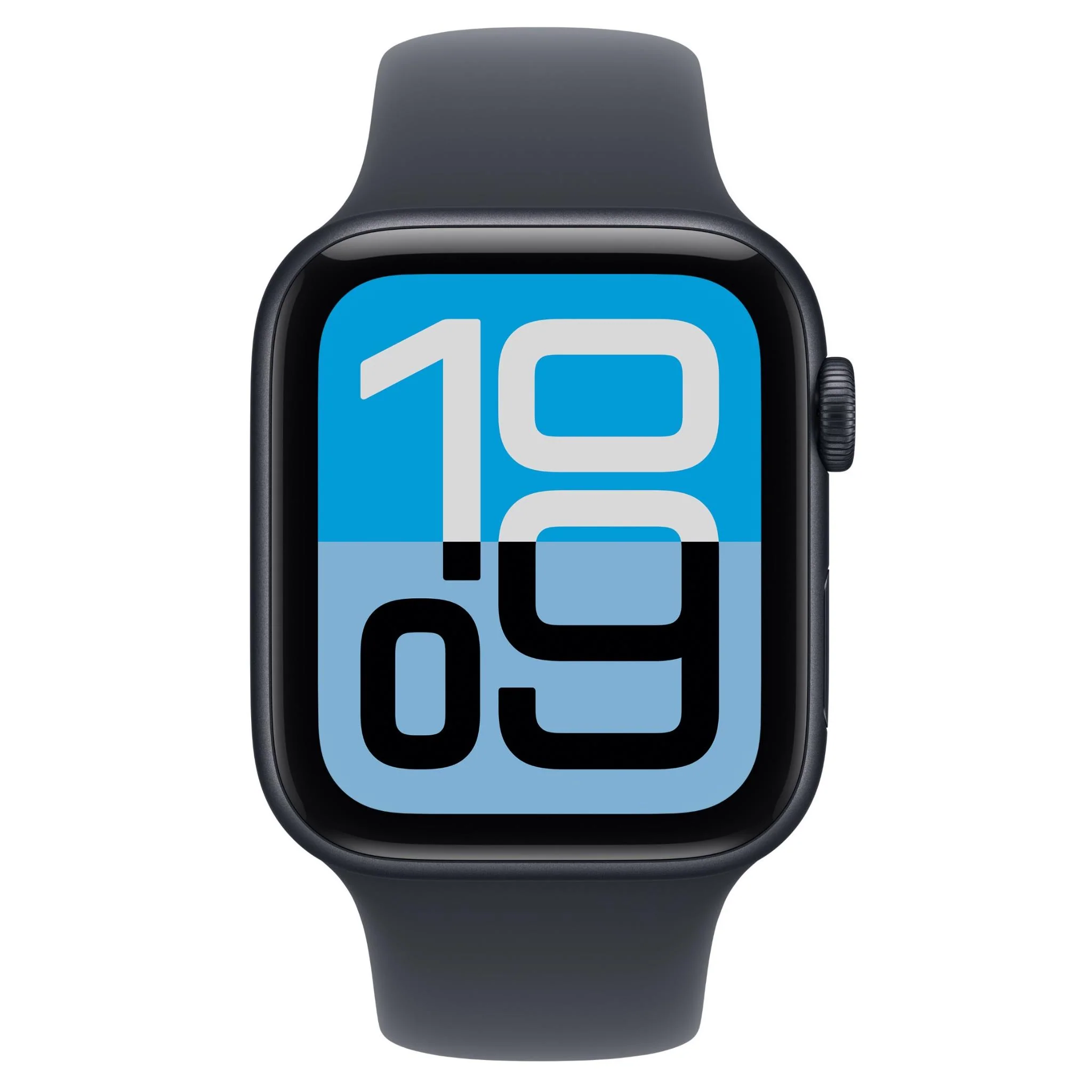 Apple Watch SE 3 44mm Midnight Aluminium Case GPS Sport Band (S/M) [2025] - Image 2