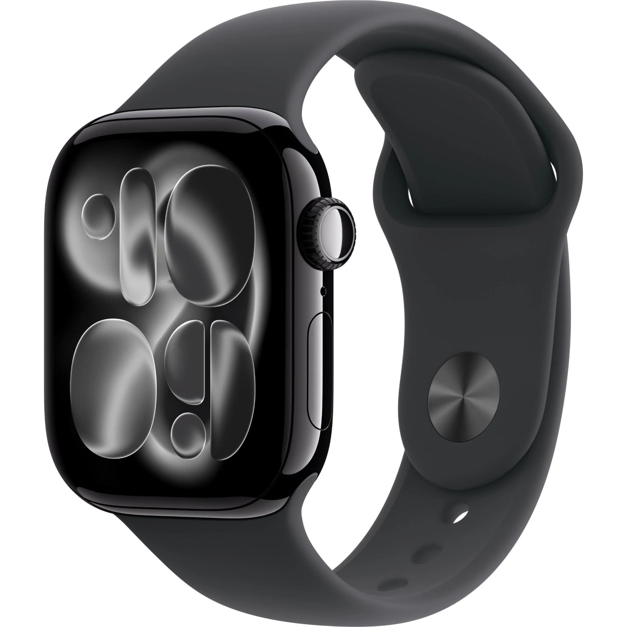 Apple Watch Series 11 42mm Jet Black Aluminium Case GPS Sport Band (S/M) [Black]