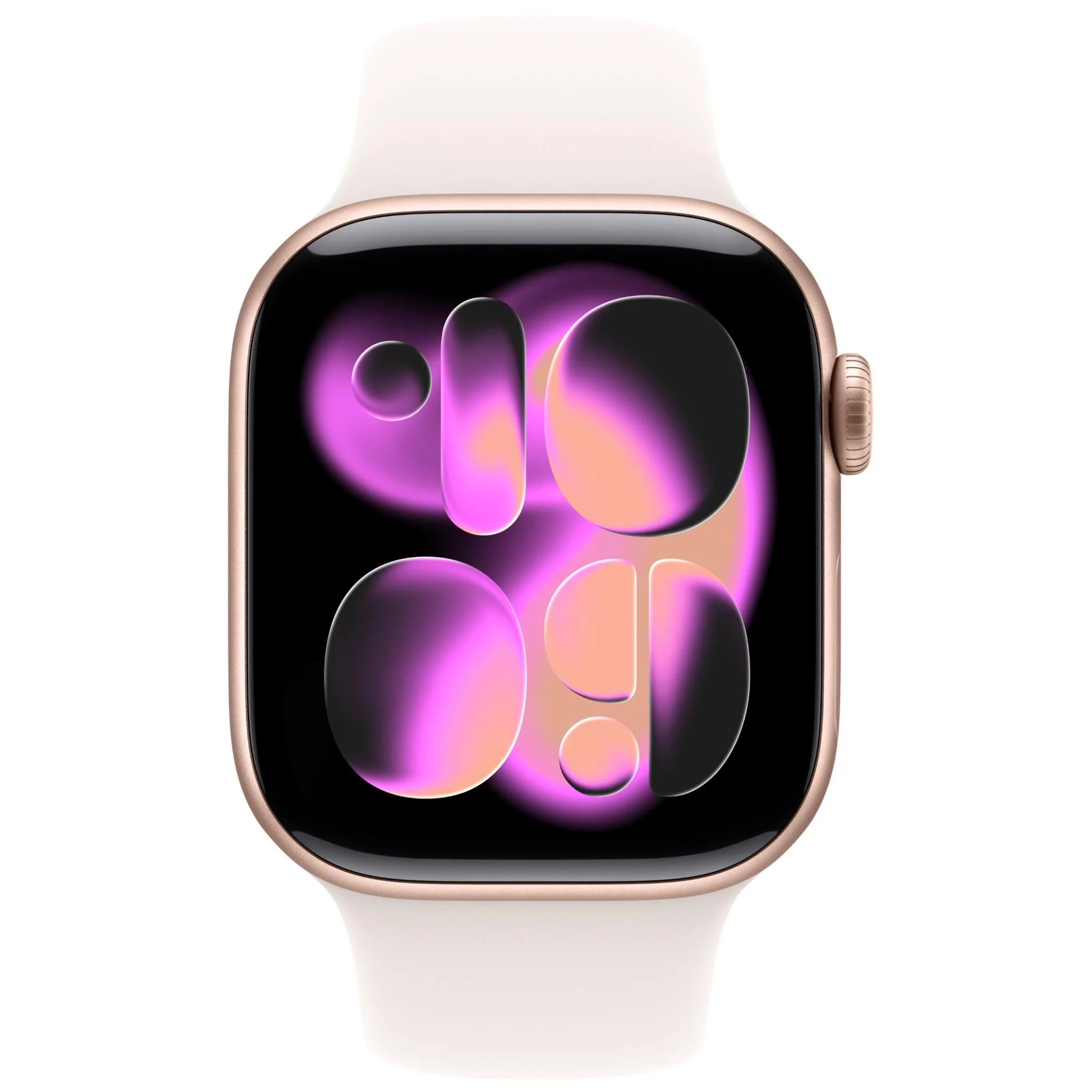 Apple Watch Series 11 42mm Rose Gold Aluminium Case GPS Sport Band (S/M) [Light Blush] - Image 2