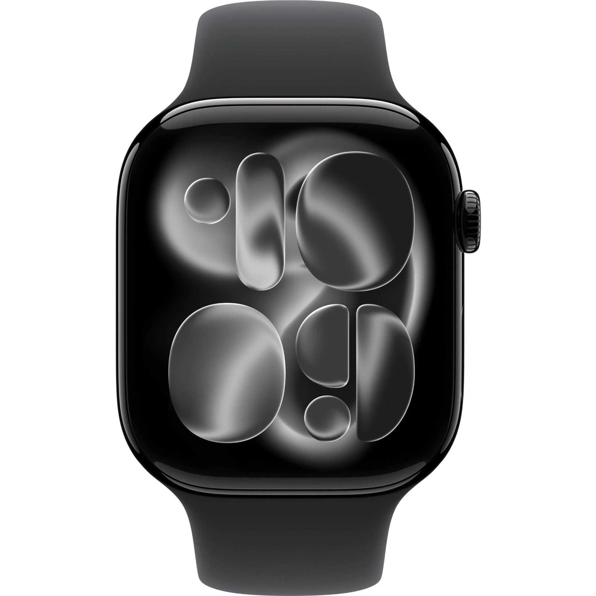 Apple Watch Series 11 46mm Jet Black Aluminium Case GPS + Cellular Sport Band (M/L) [Black] - Image 2
