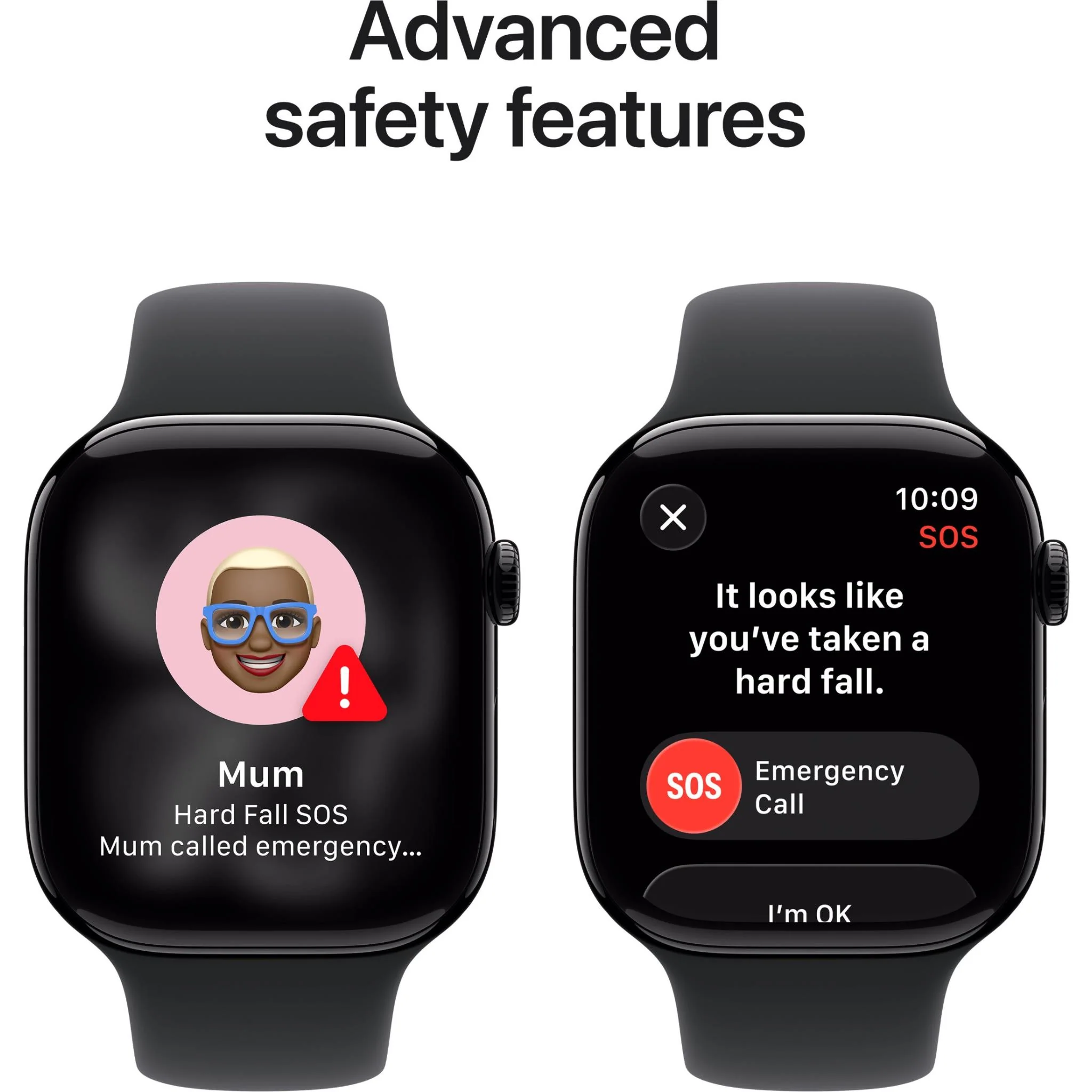Apple Watch Series 11 46mm Jet Black Aluminium Case GPS Sport Band (S/M) [Black] - Image 6
