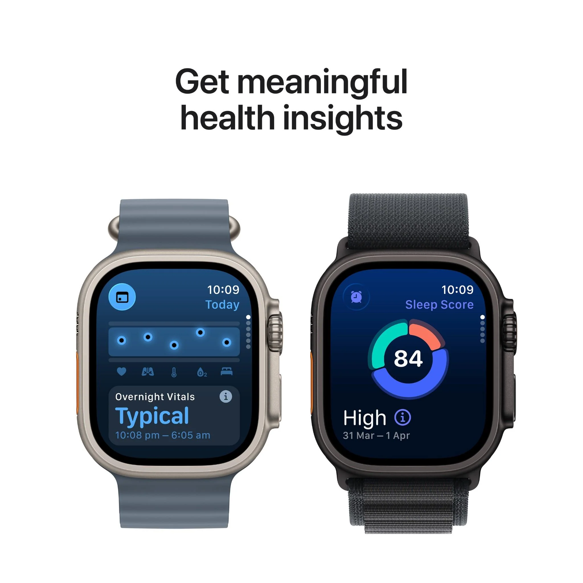 Apple Watch Ultra 3 49mm Black Titanium Case GPS + Cellular Trail Loop (Medium/Large) - Image 8