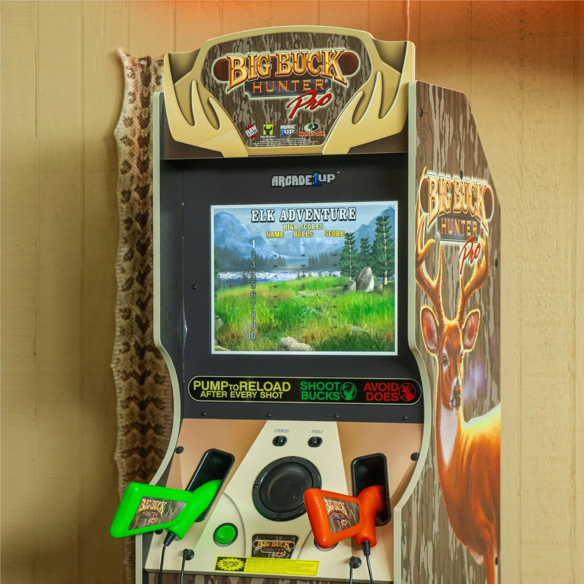 Arcade1Up Big Buck Hunter Mossy Oak Deluxe Arcade Machine - Image 3