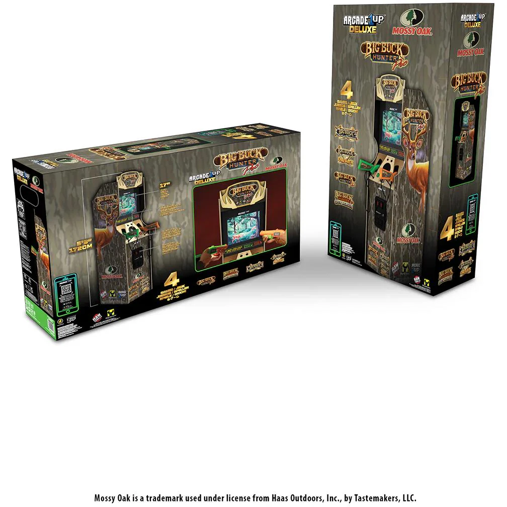 Arcade1Up Big Buck Hunter Mossy Oak Deluxe Arcade Machine - Image 6