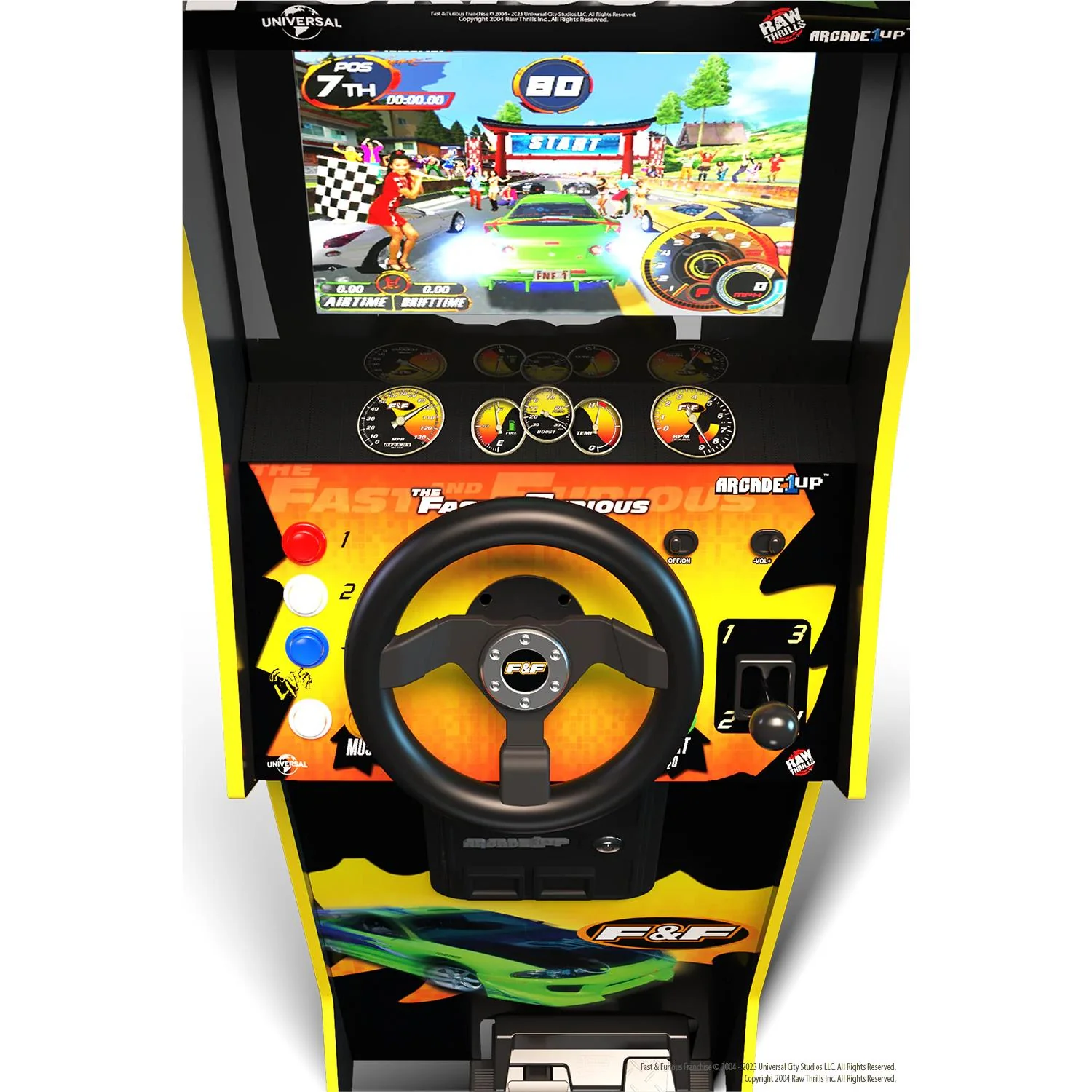 Arcade1Up The Fast & The Furious Deluxe Arcade Machine - Image 4